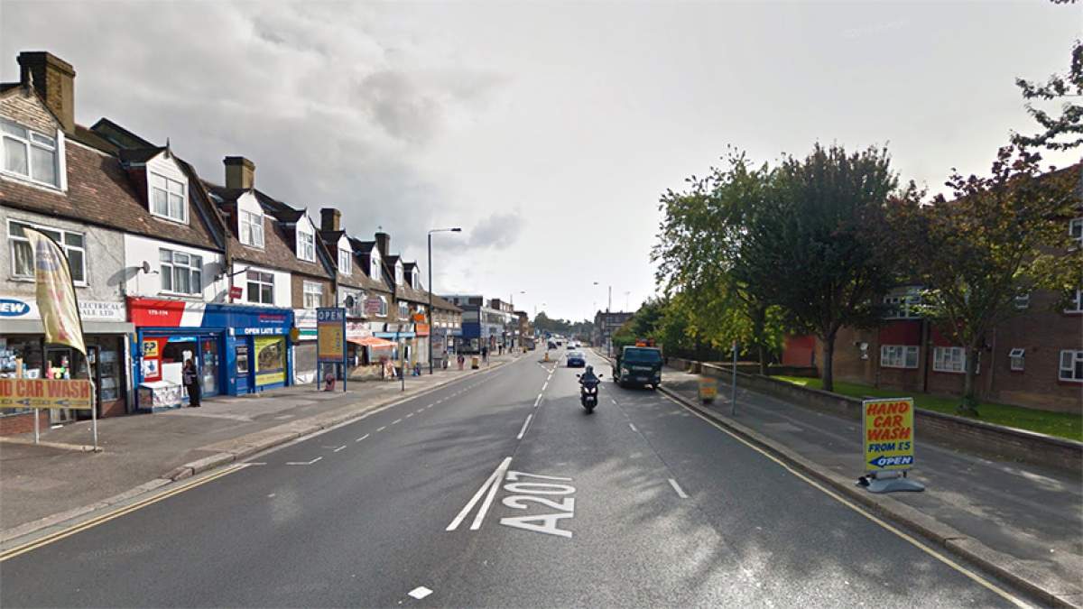 Follow the A207 Eastbound and the store will be located on the left before the Clifton Road turning.