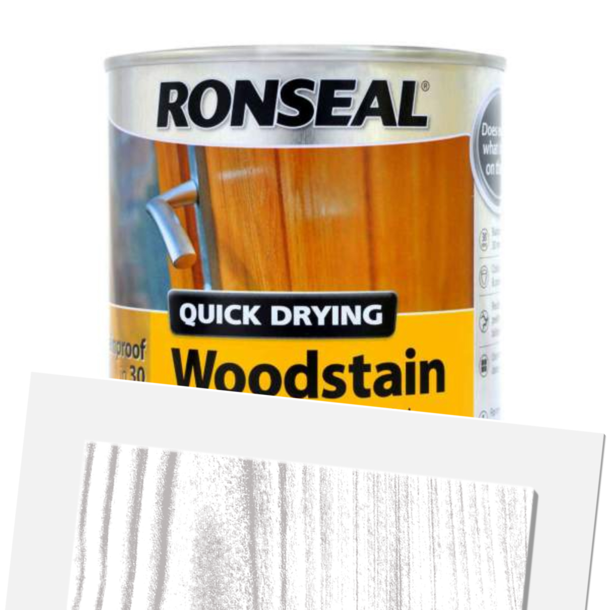 Ronseal Quick Drying woodstain Gloss 750ml PNG 