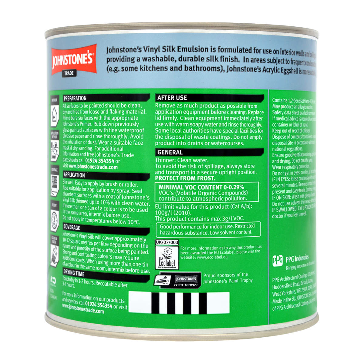 Johnstone's Trade Vinyl Silk