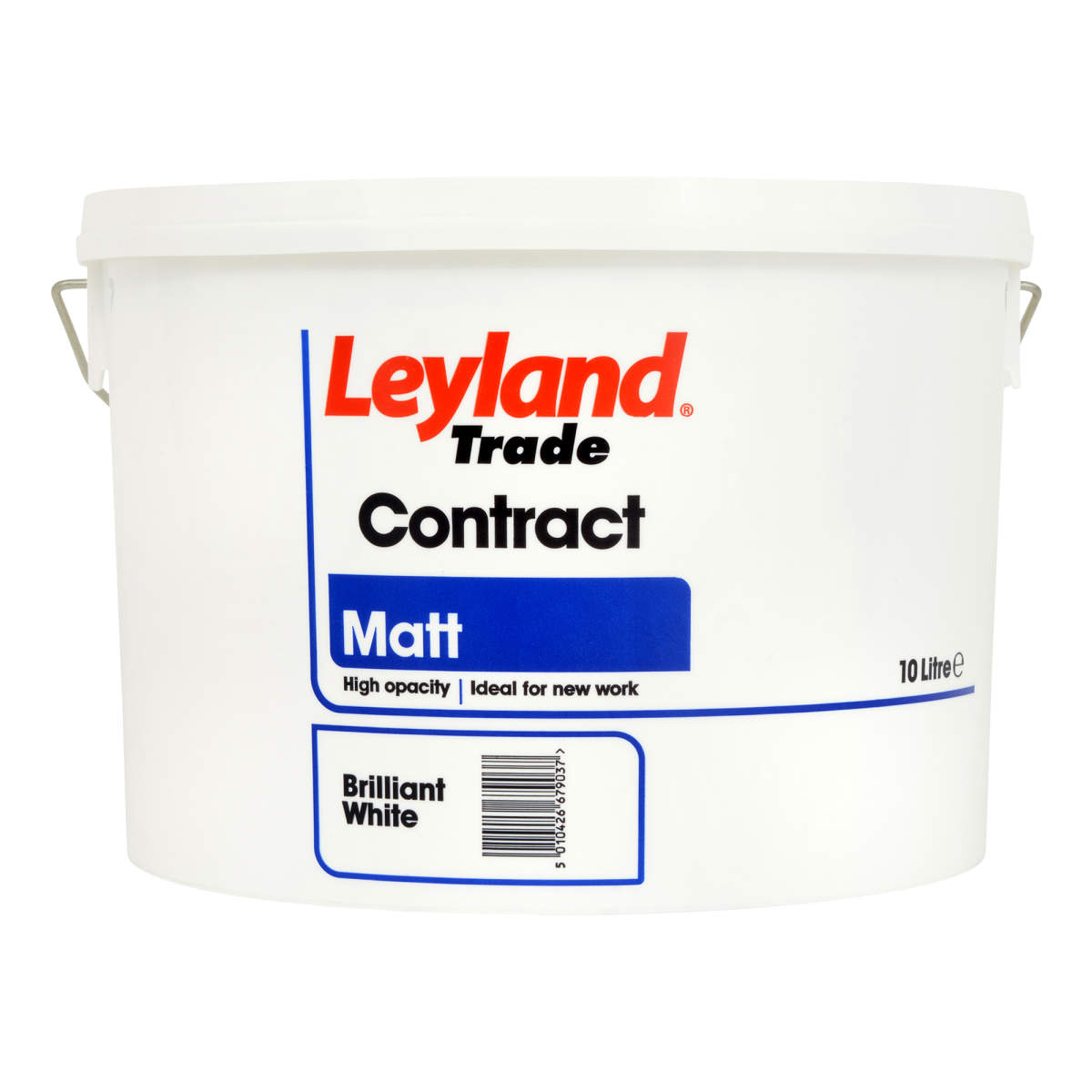 Leyland Trade Contract Matt Brilliant White 10L