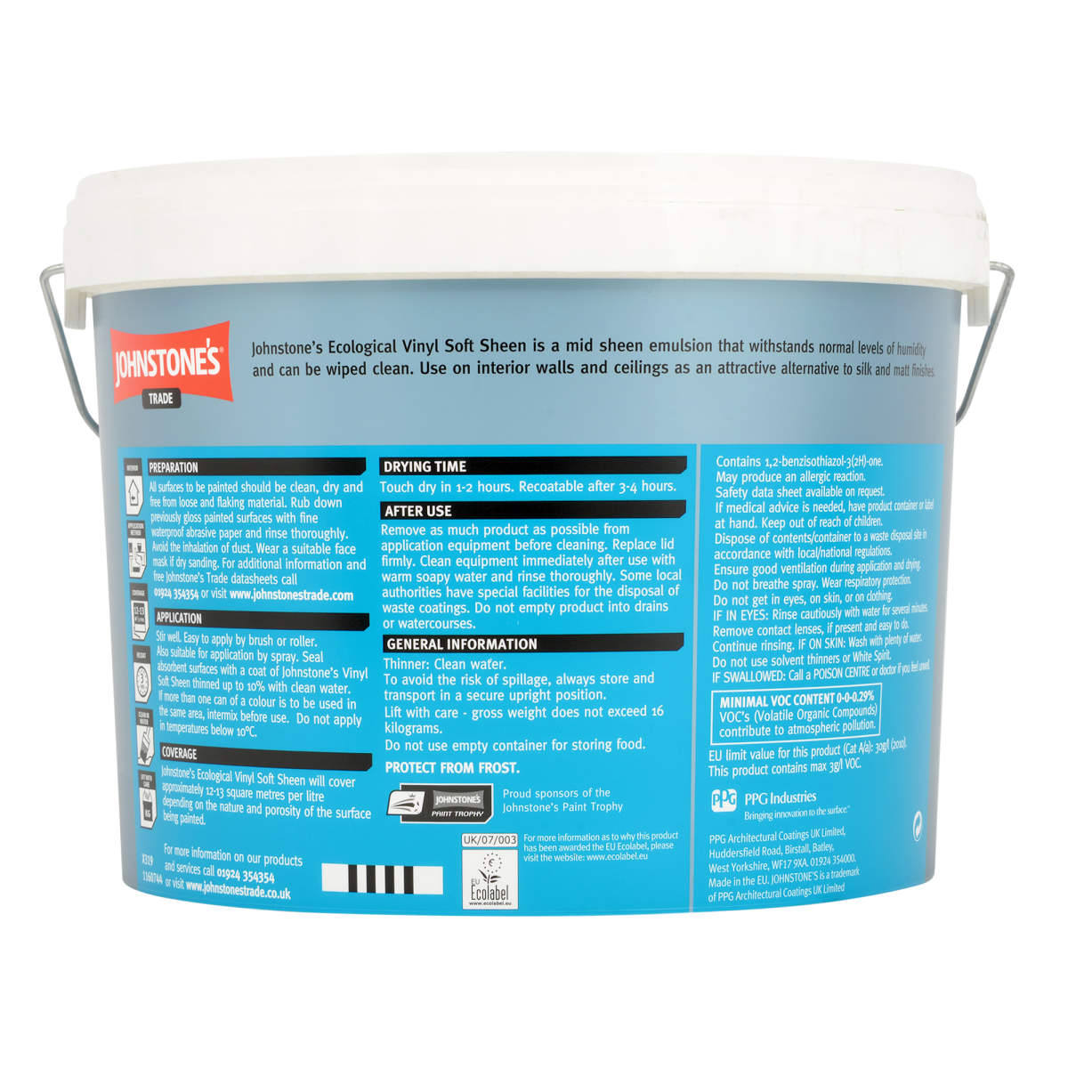 Johnstone's Trade Vinyl Soft Sheen 10L