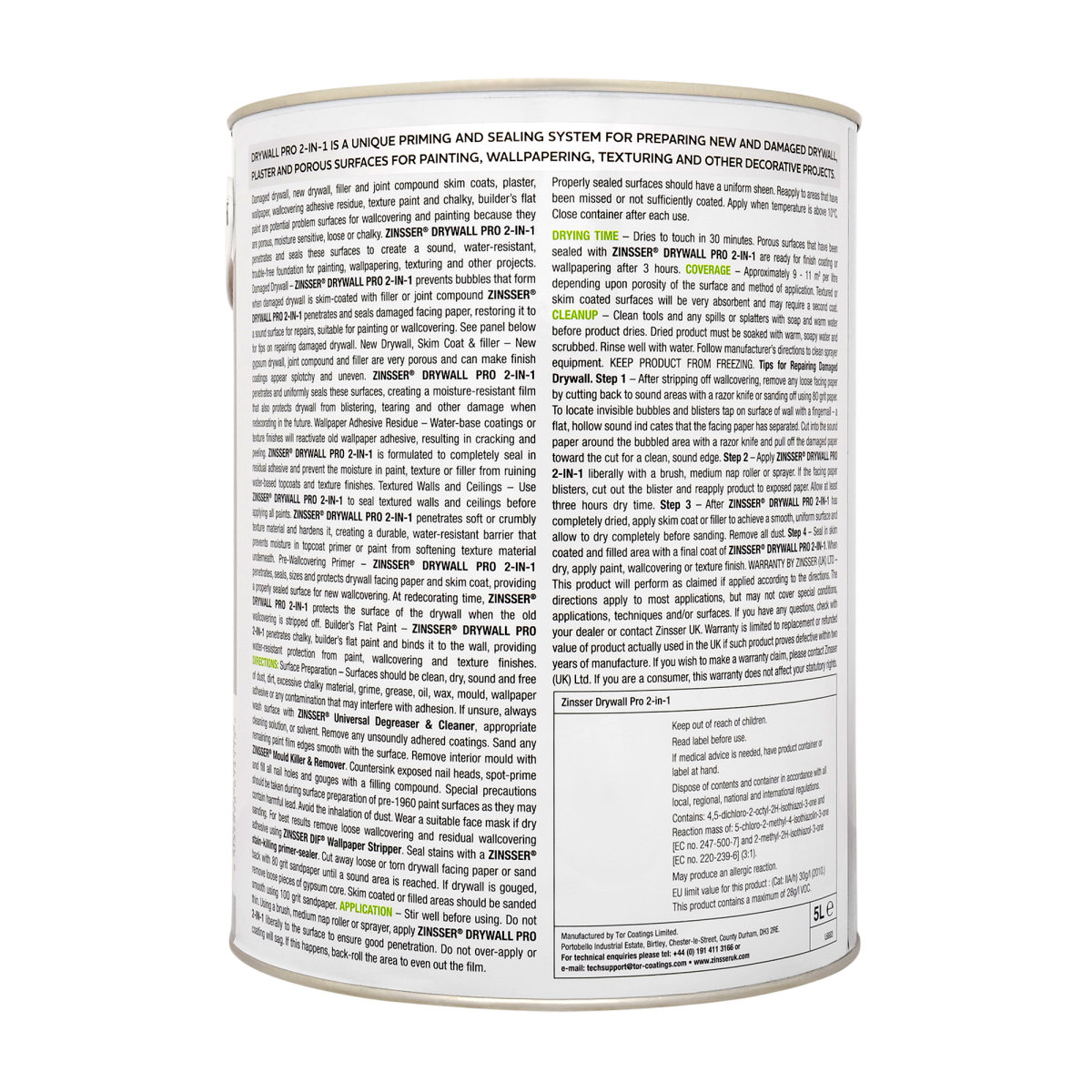 Zinsser Drywall Pro 2 in 1 5L