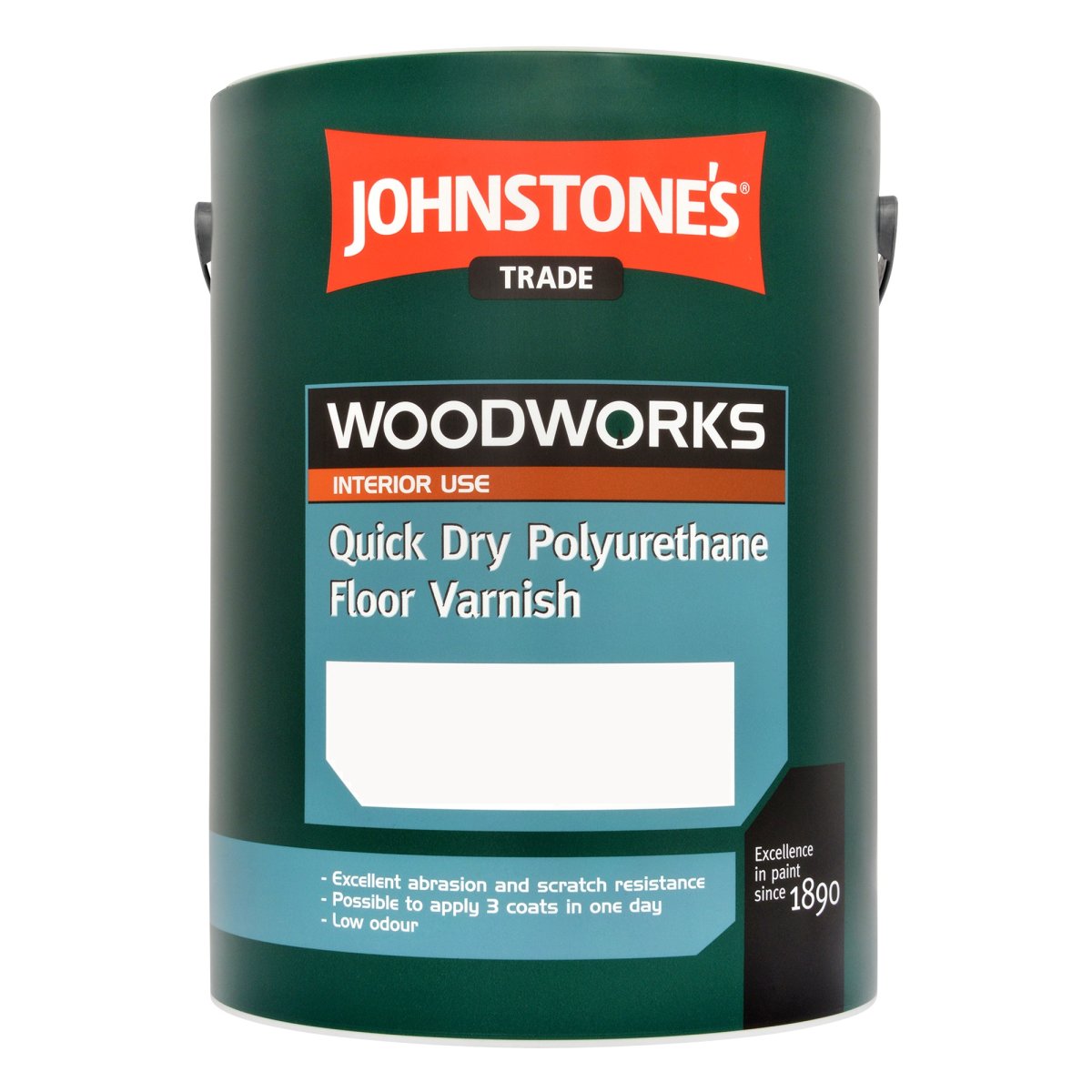Quick Dry Polyurethane Floor Varnish Gloss Clear 5L
