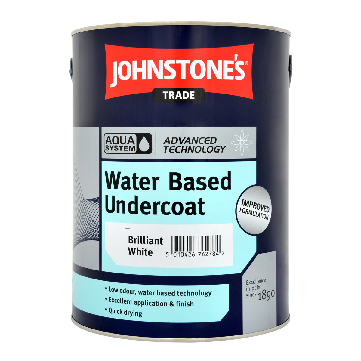 Johnstone's Trade Aqua Undercoat Brilliant White 5L