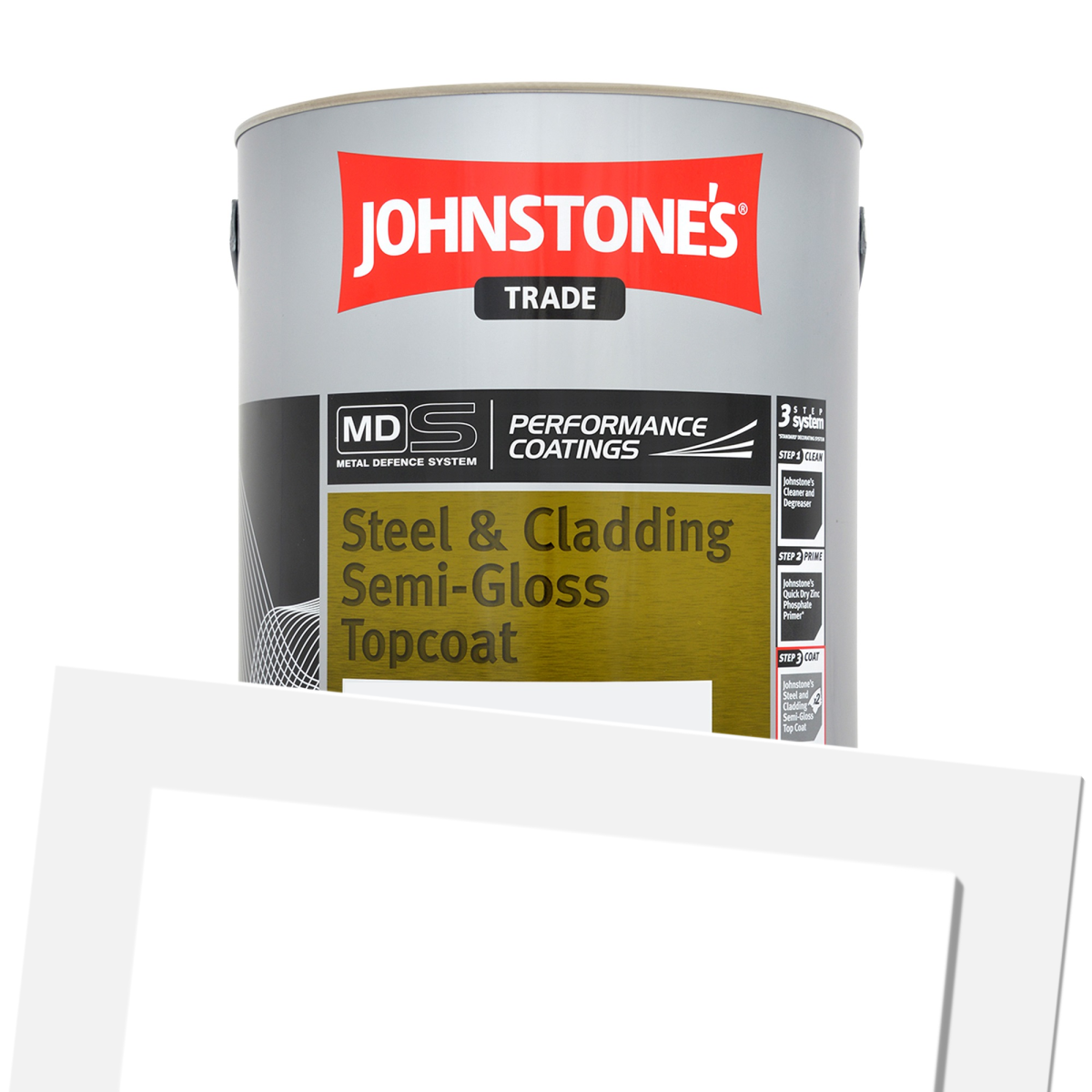 Steel & Cladding Semi Gloss Topcoat PNG 5L