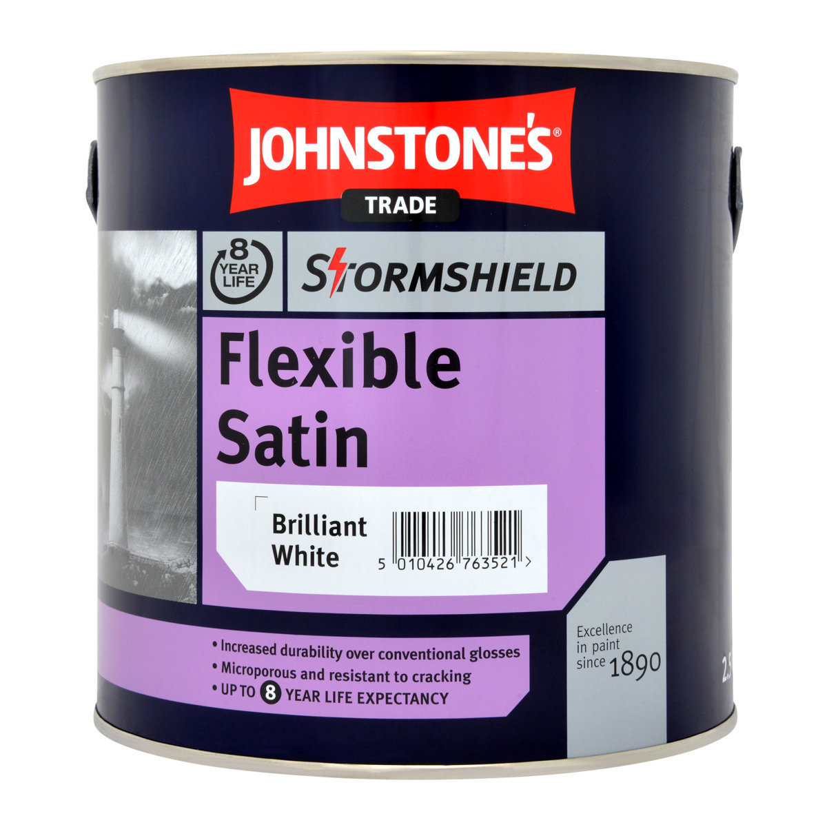 Stormshield Flexible Satin Brilliant White 2.5L
