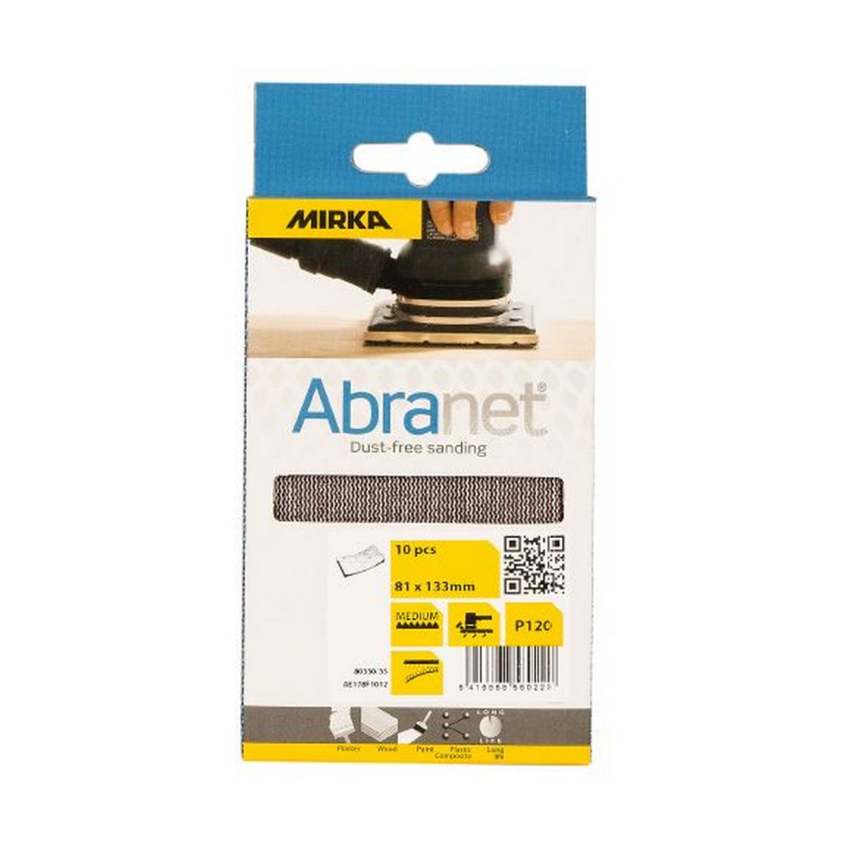 Abranet Strips P80 10Pk