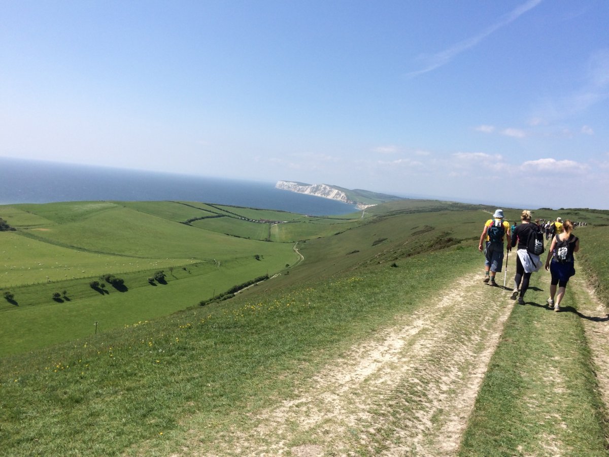 Brewers Torquay Manager Chris raised a fantastic amount for Walk the Wight.