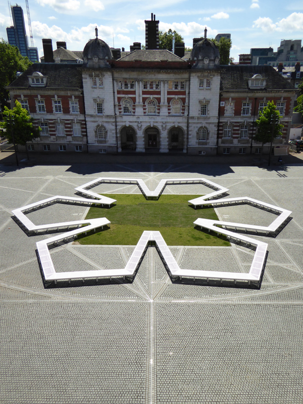 The Pentagon Petal at Rootstein Parade Ground