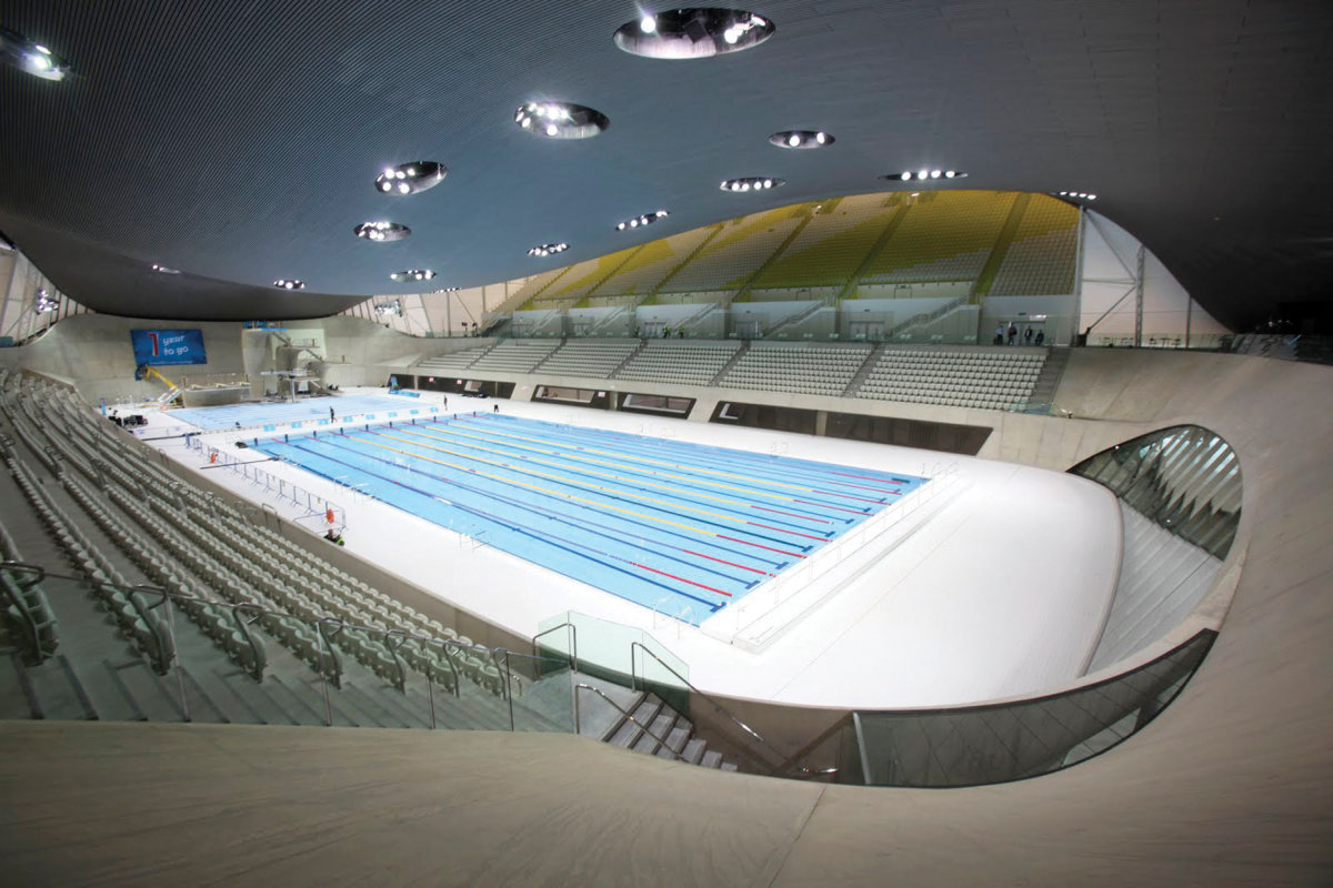 Brewers Specification Team helped in the construction of the London 2012 Aquatic Centre