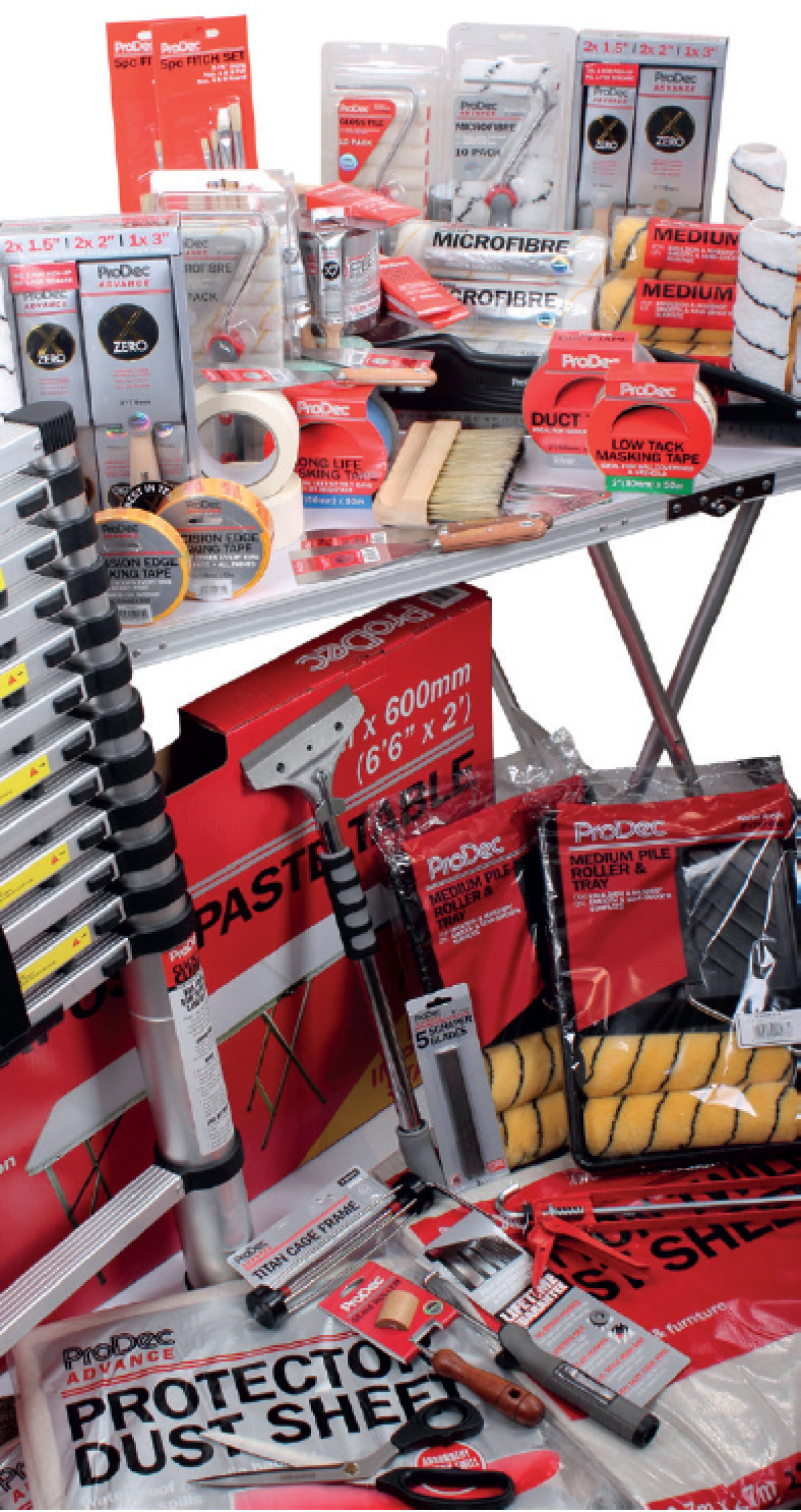 Pro Dec products are available from Brewers Decorator Centres