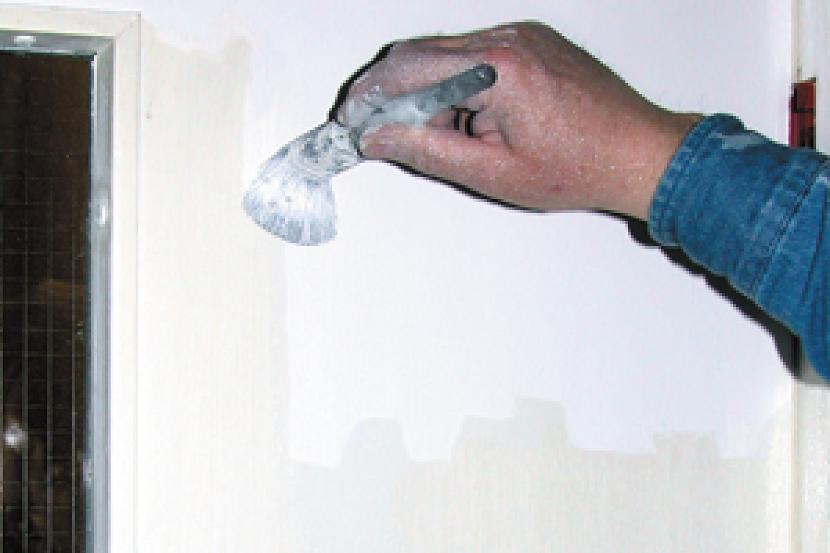 Yellowing - oil based paints are prone to this in locations where direct daylight is limited