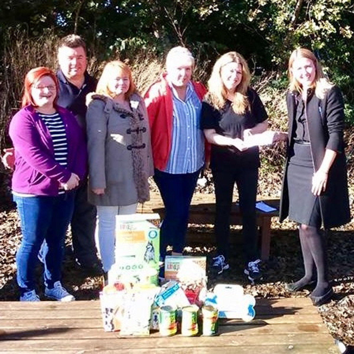 The team from Brewers Decorator Centre in Birkenhead were proud to help Mersyside Dogs Home.