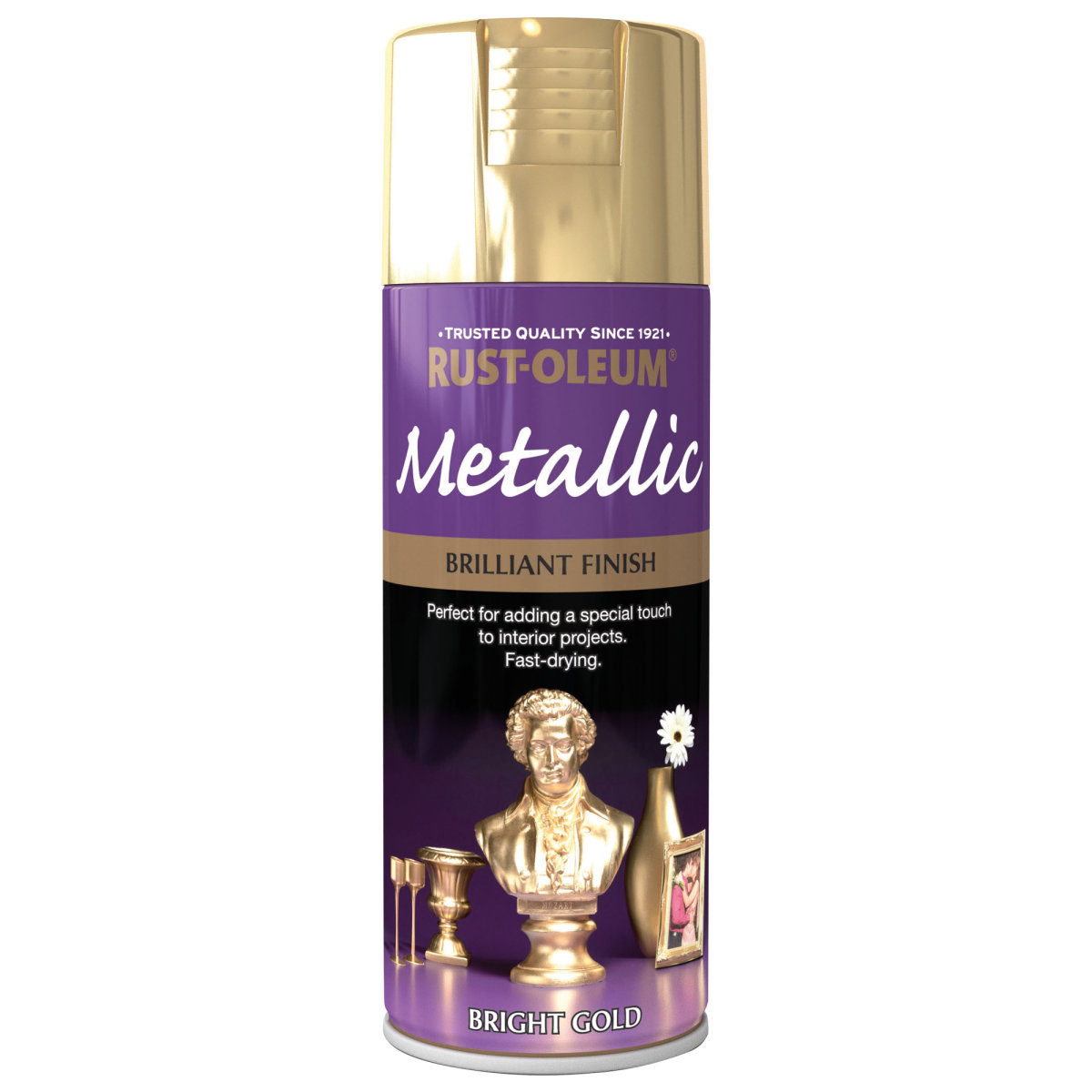 Metallic Brilliant Bright Gold