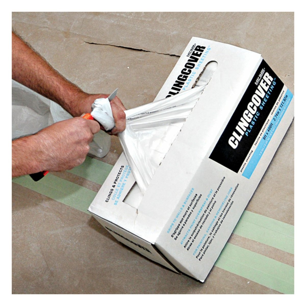 Trimaco Cling Cover