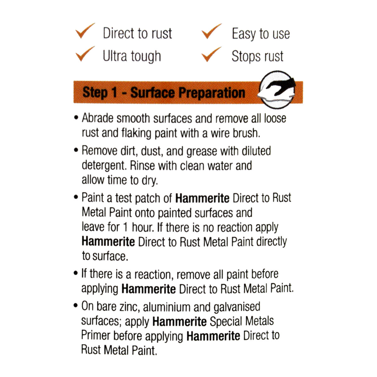 Direct to Rust Metal Paint Smooth 750ml