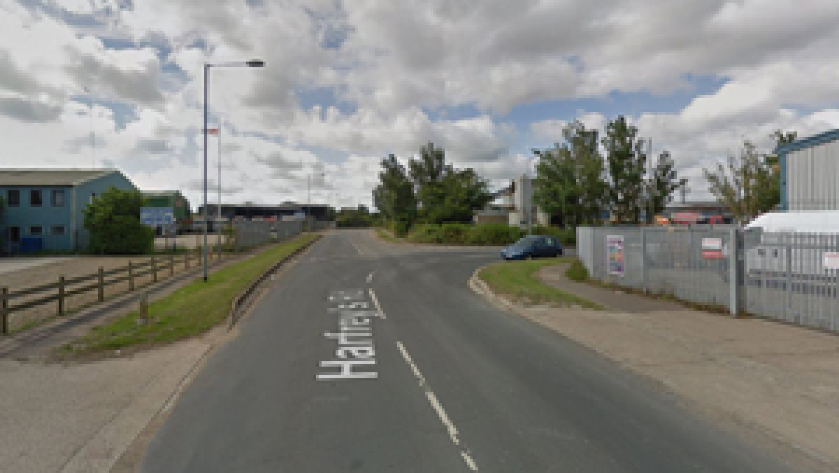 <span style="font-size: 12.6px;">Turn left into Harfrey's Road, then follow the road right onto Morton Peto Road and finally right onto Bessemer Way.</span><br>