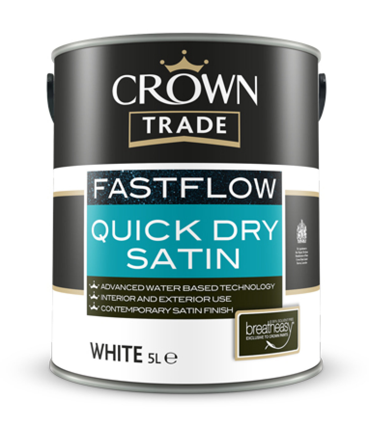 Crown Trade Fastflow Quick Dry Satin