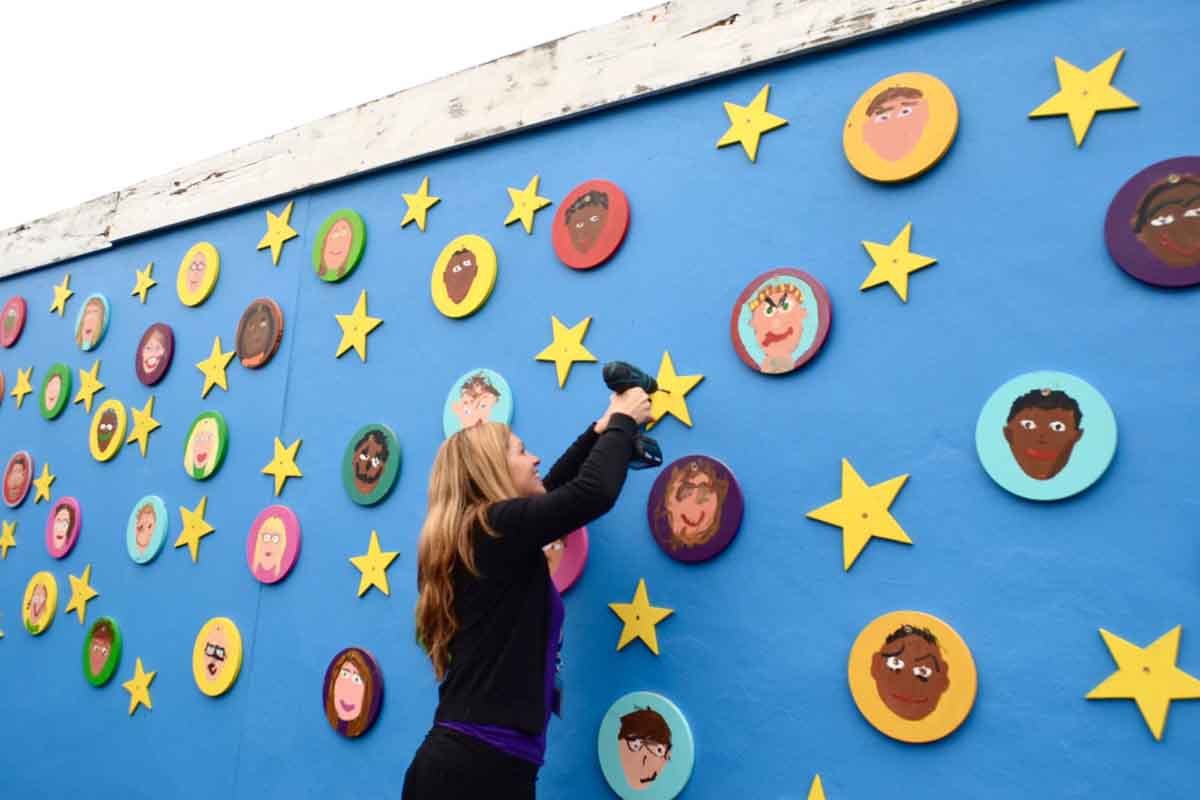 Face murals - Venturers Academy
