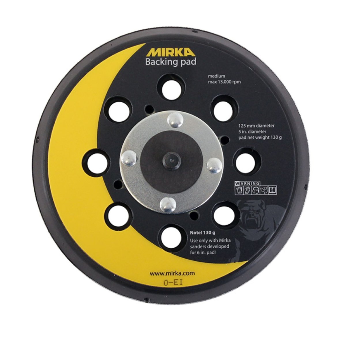 Mirka Backing Pad Medium 125mm