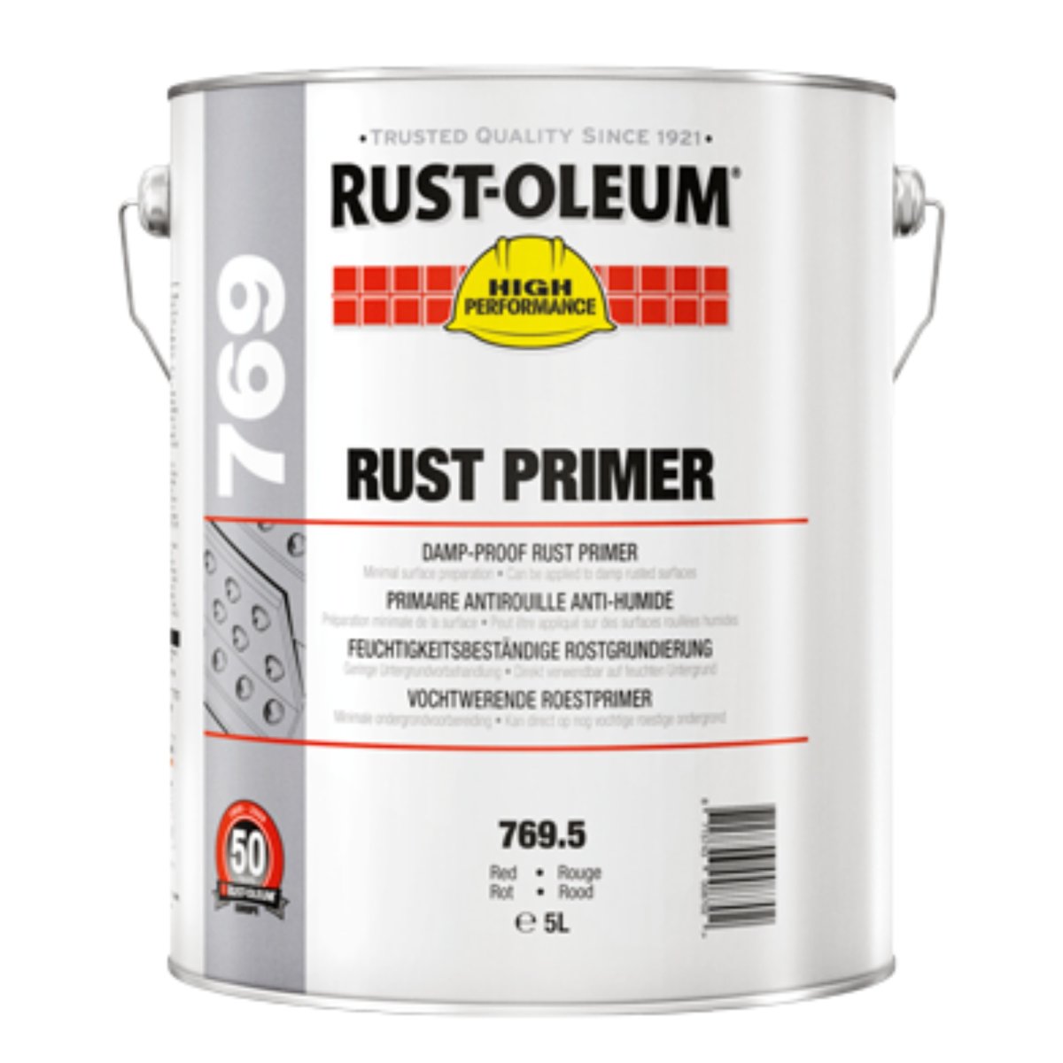 Rust-Oleum 769 Damp-Proof Primer Red 5L