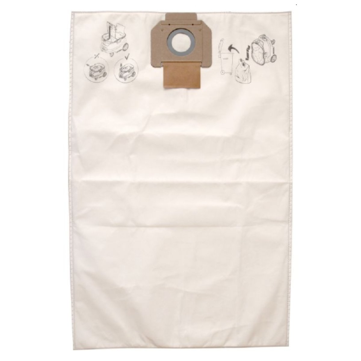 Mirka Fleece Dustbags For 1230 Dust Extractor Pack Of 5