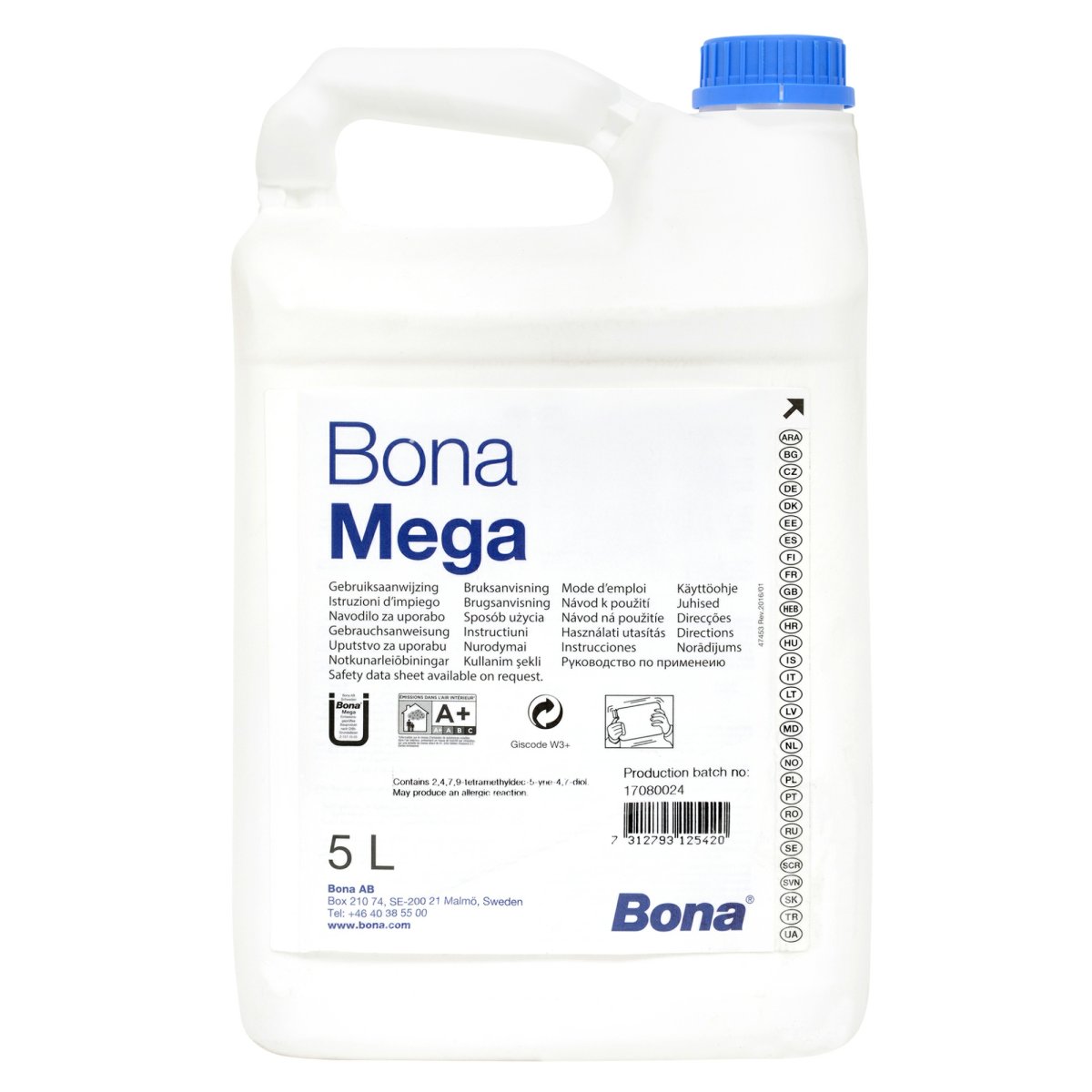 Bone Mega Gloss Clear 5L