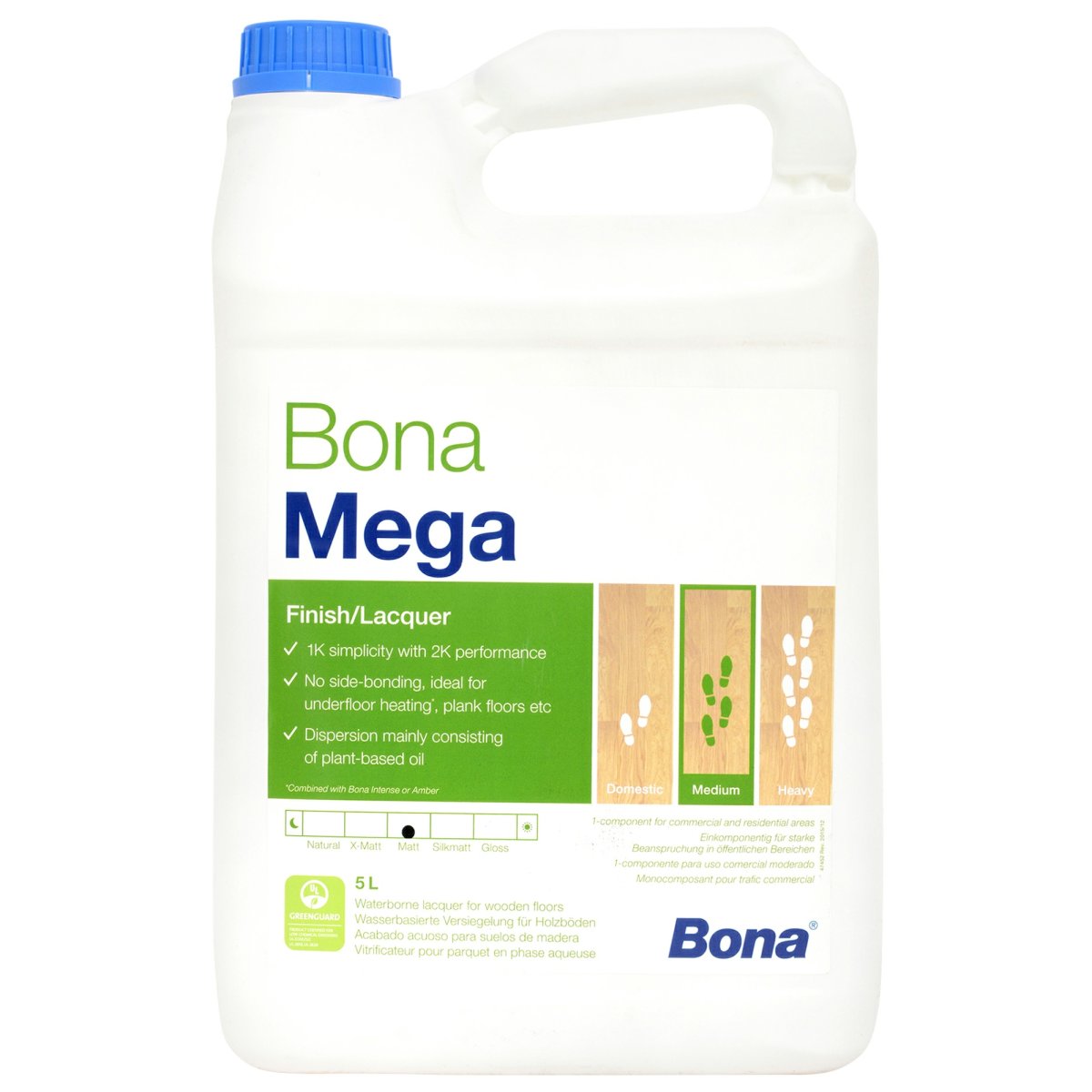 Bona Mega Matt Clear 5L 
