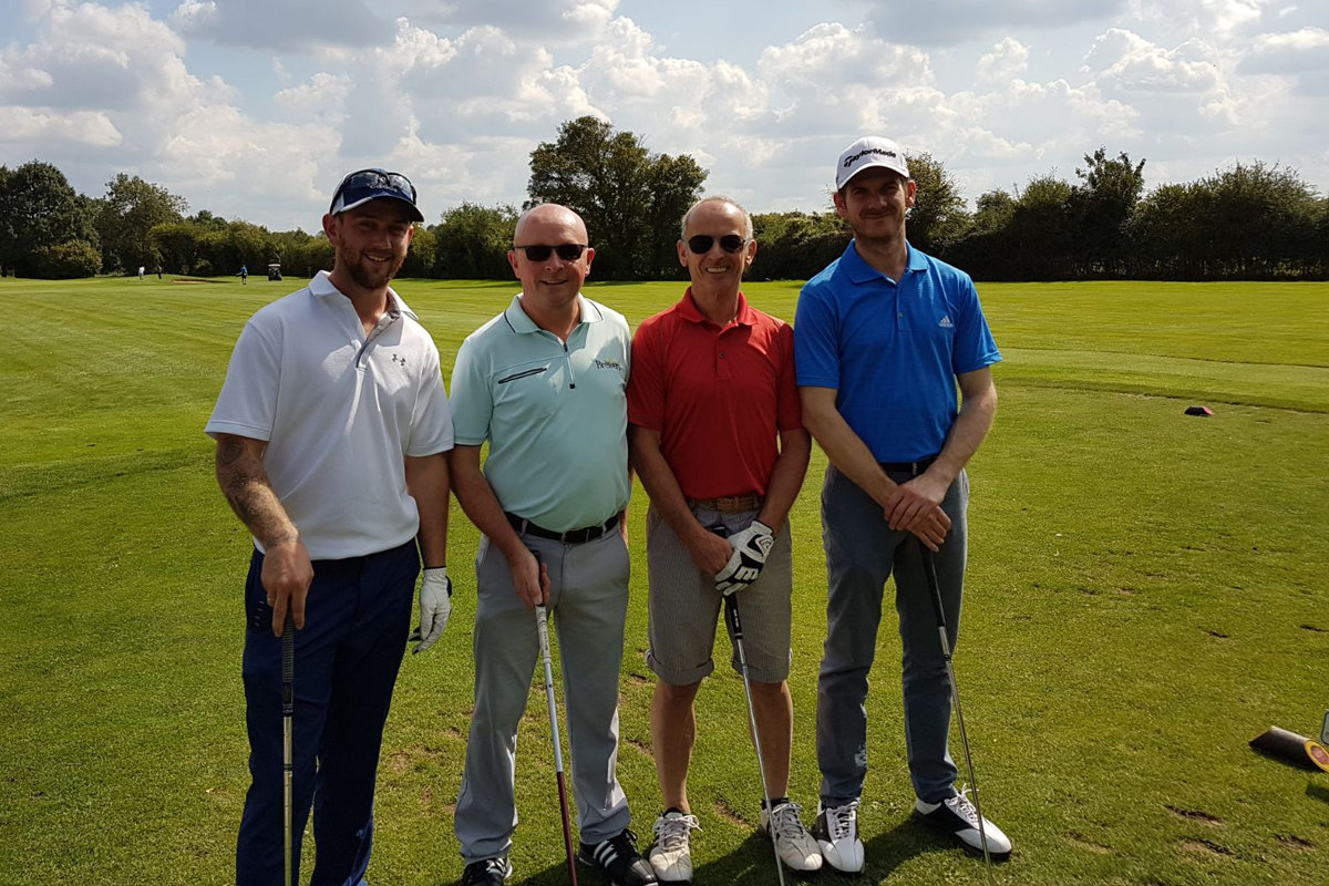 Golf day winners