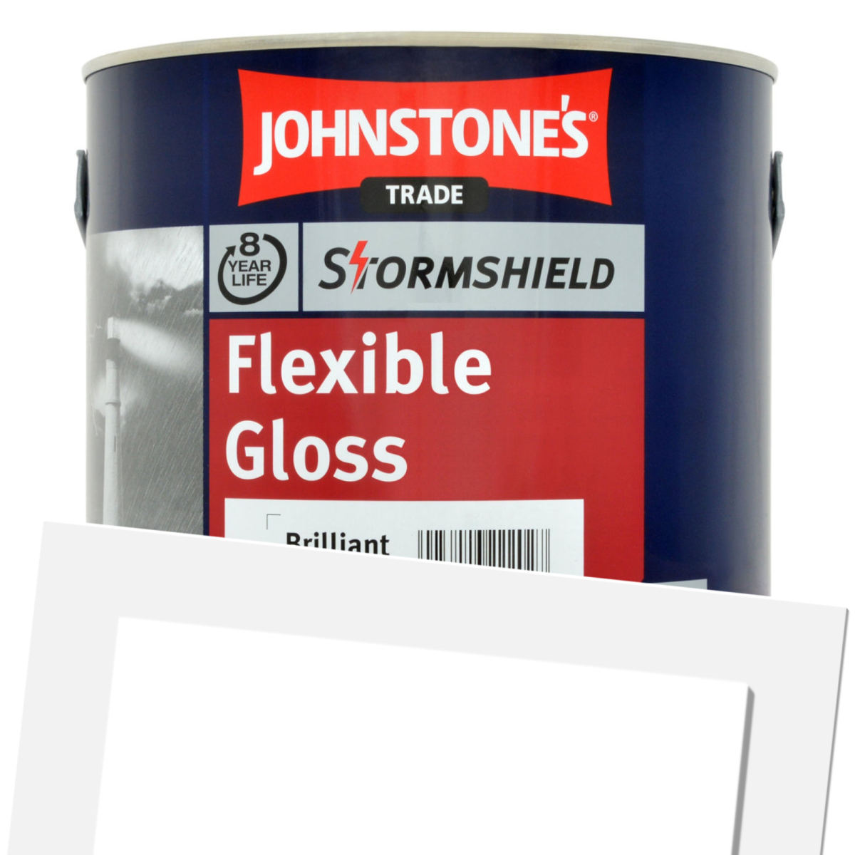 Johnstones Trade Stormshield Flexible Gloss 2.5L (PNG)