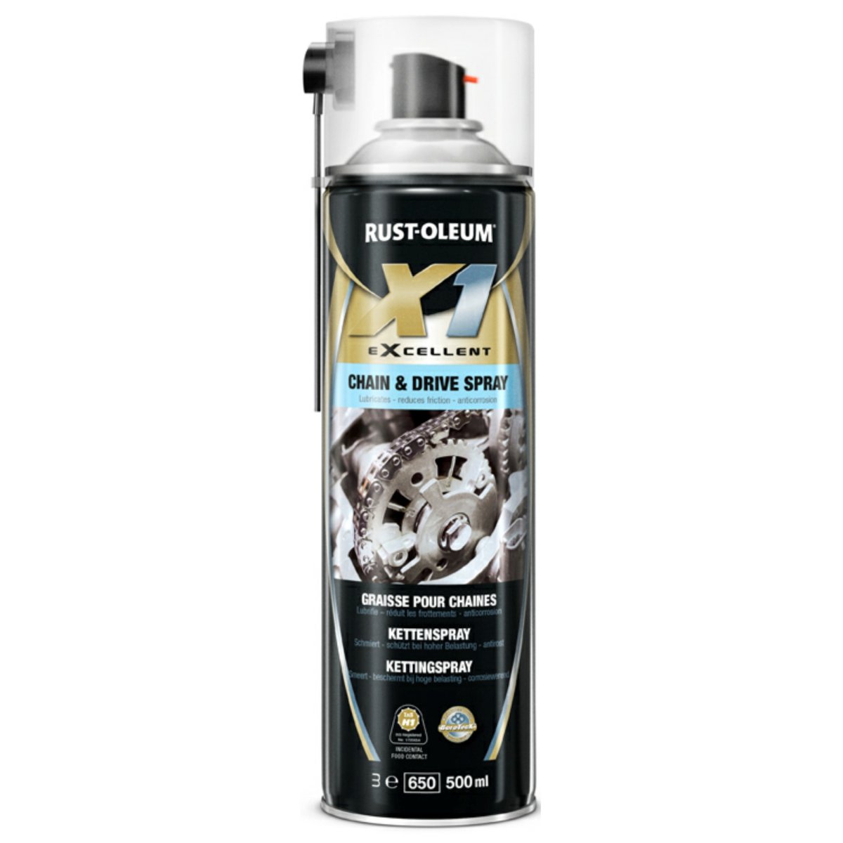 Rust-Oleum X1 Chain & Drive Spray 500ml 