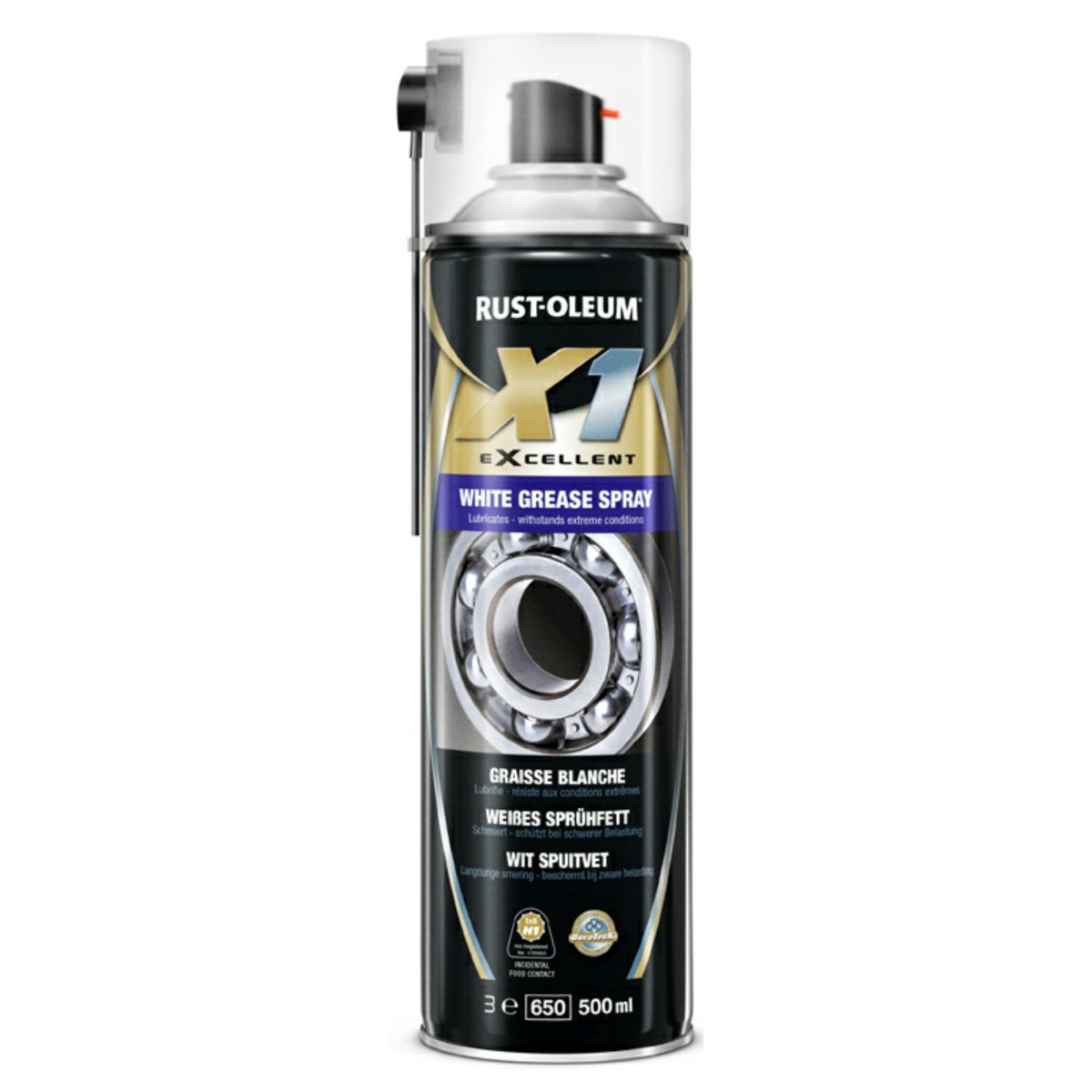 Rust-Oleum X1 Technical Spray White Grease 500ml