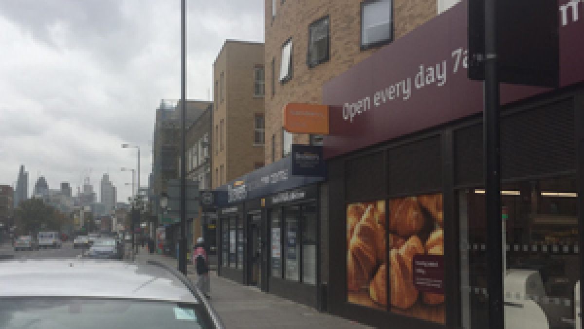 Find us on the right next to Sainsbury's Local if you are driving towards the city.