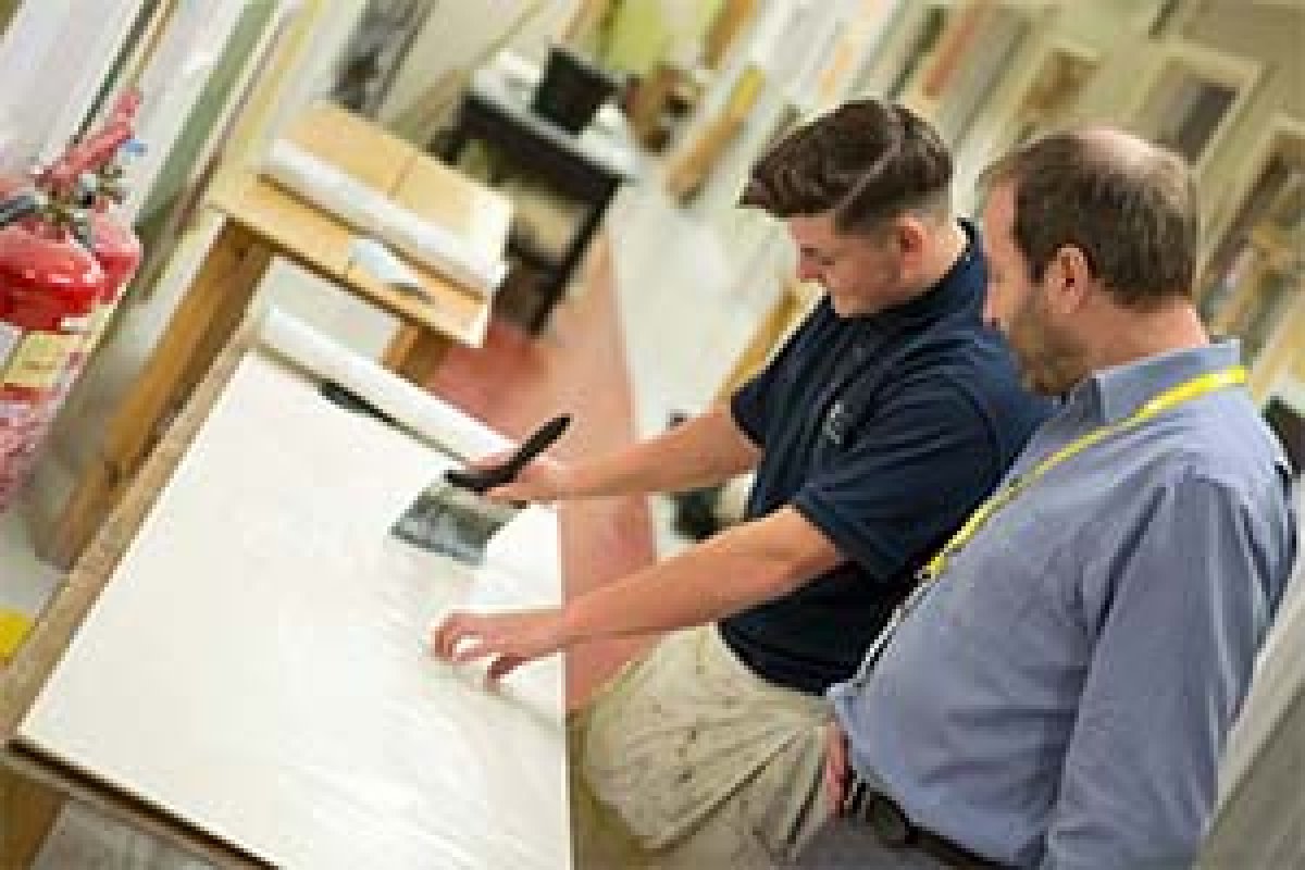 Mitchell Scott, 18 - New entrant Apprentice Wallpaper Hanger of the Year winner 2016