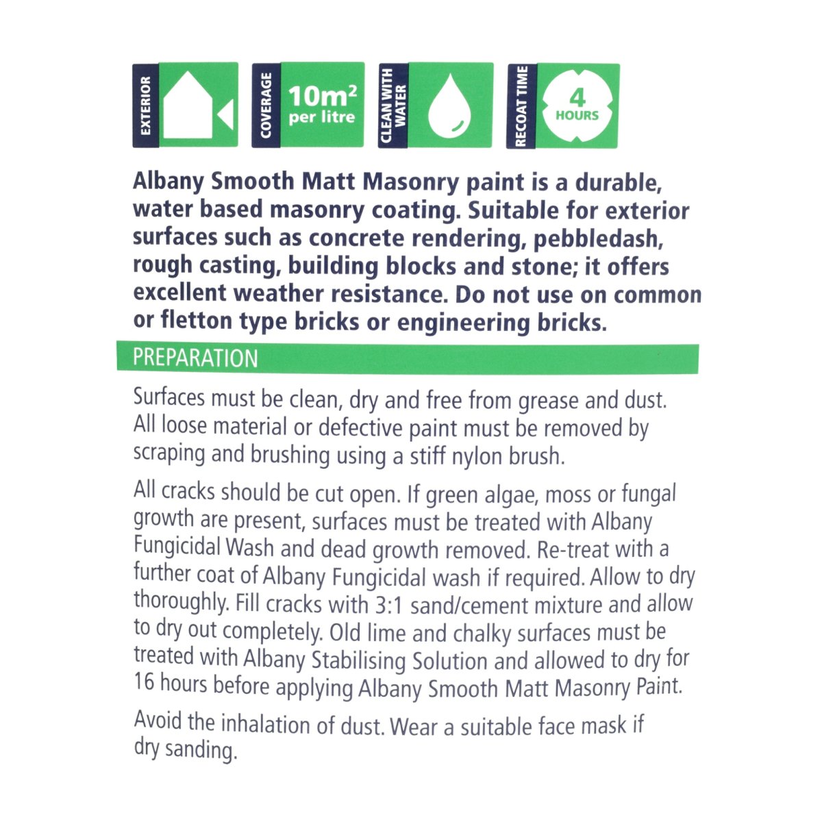 Albany Smooth Masonry 7.5L