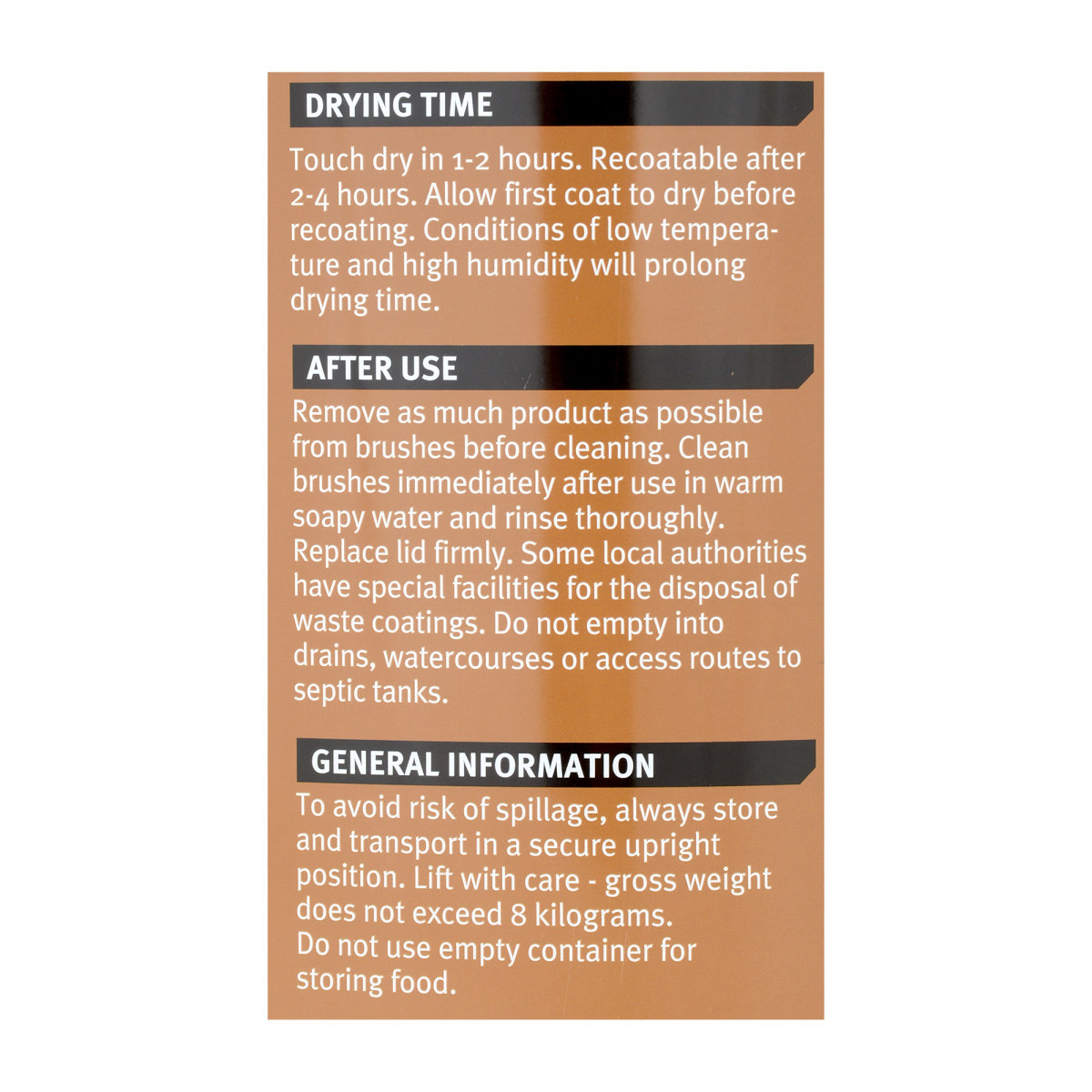 Johnstone's Quick Dry Opaque Wood Finish Satin Ebony 5L