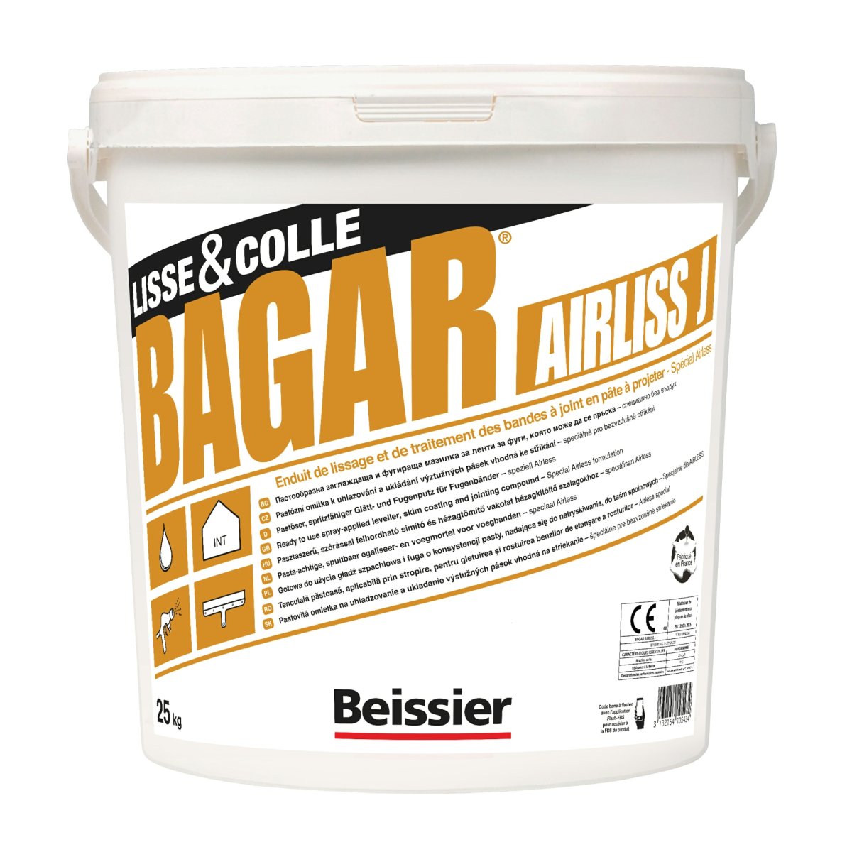 Beissier Bagar Airliss J (Bucket) 25KG