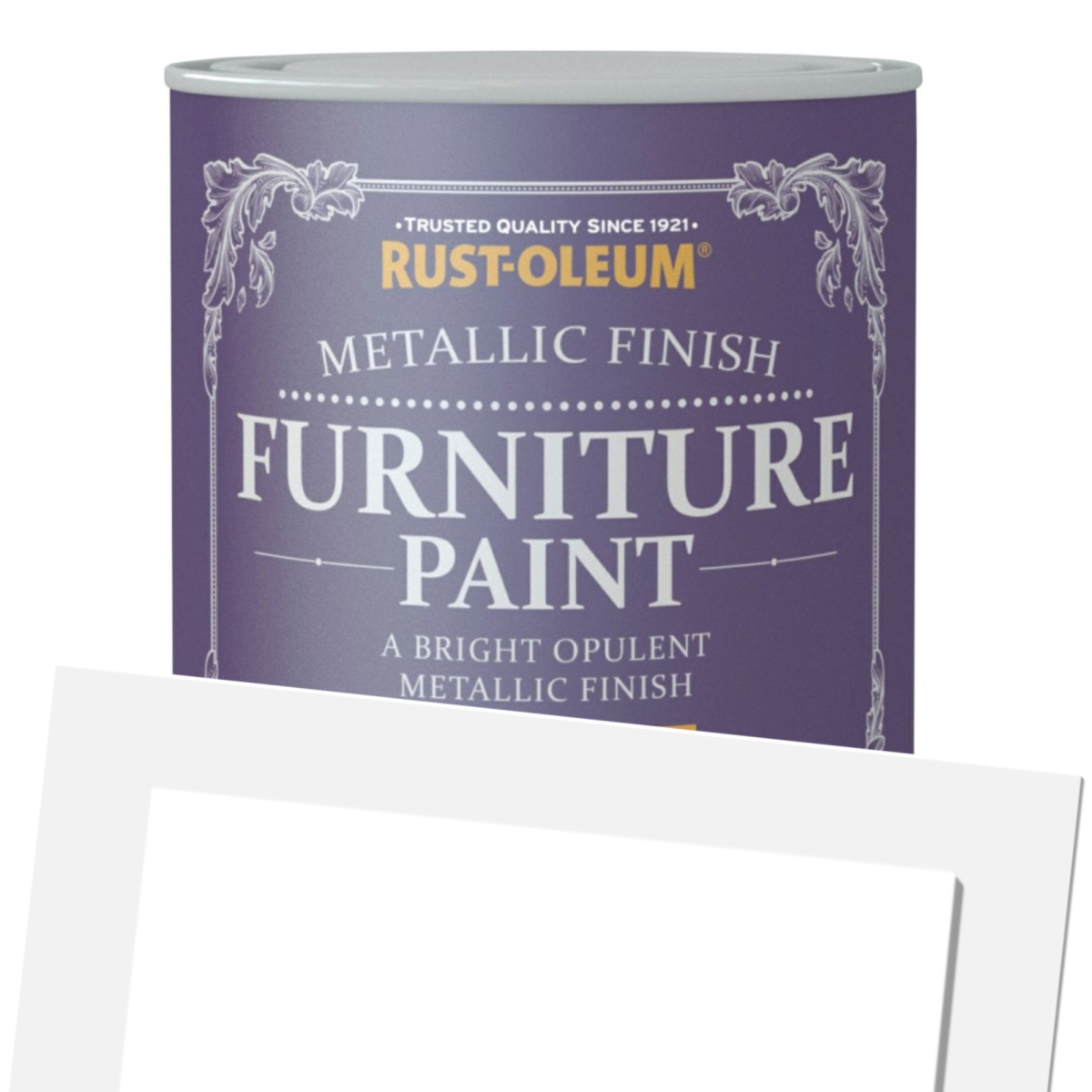 Rust-Oleum Metallic Furniture Paint (PNG)