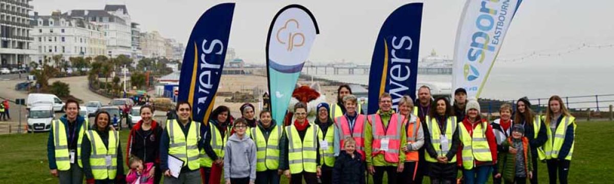 Supporting junior parkrun in Eastbourne