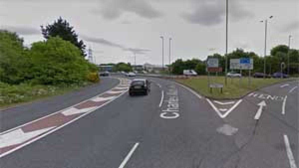 Then take the third exit onto Charles Watts Way.
