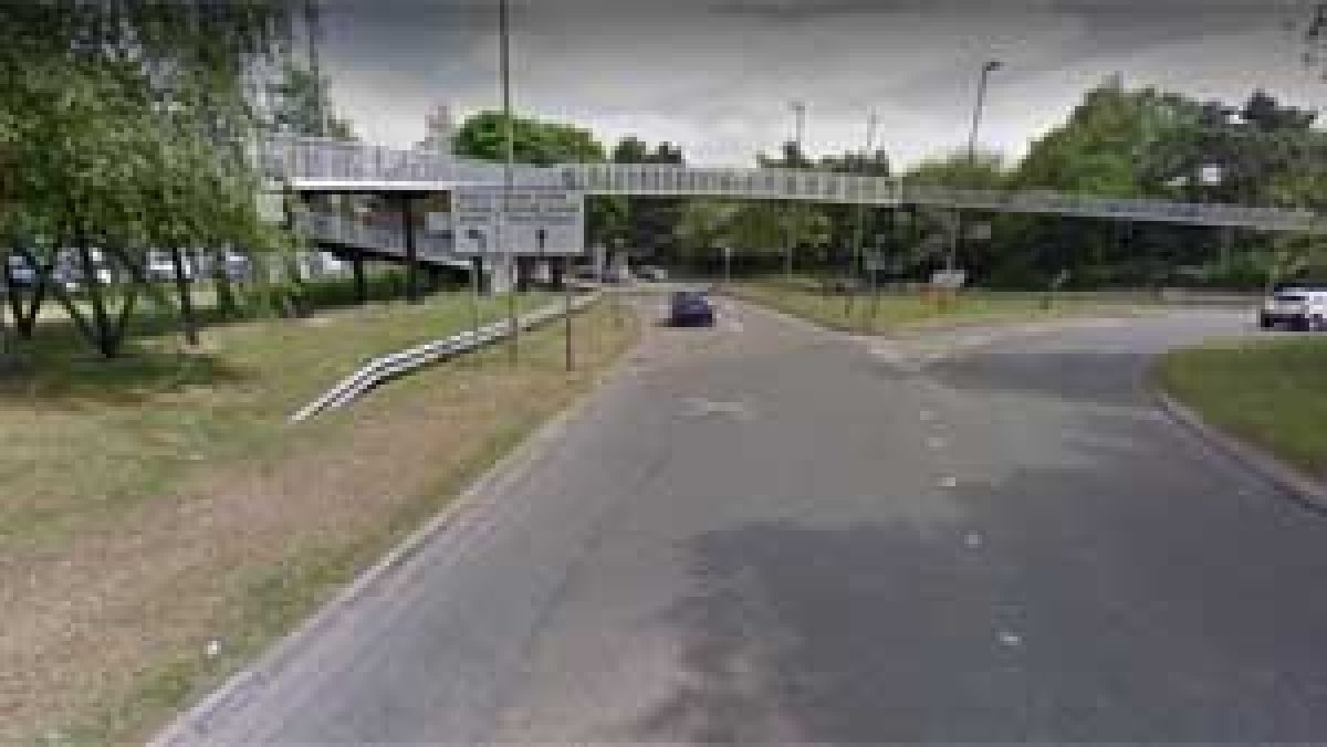 <span style="font-size: 12.6px;">Go straight over at the first roundabout and take the second exit on the next roundabout.</span>
