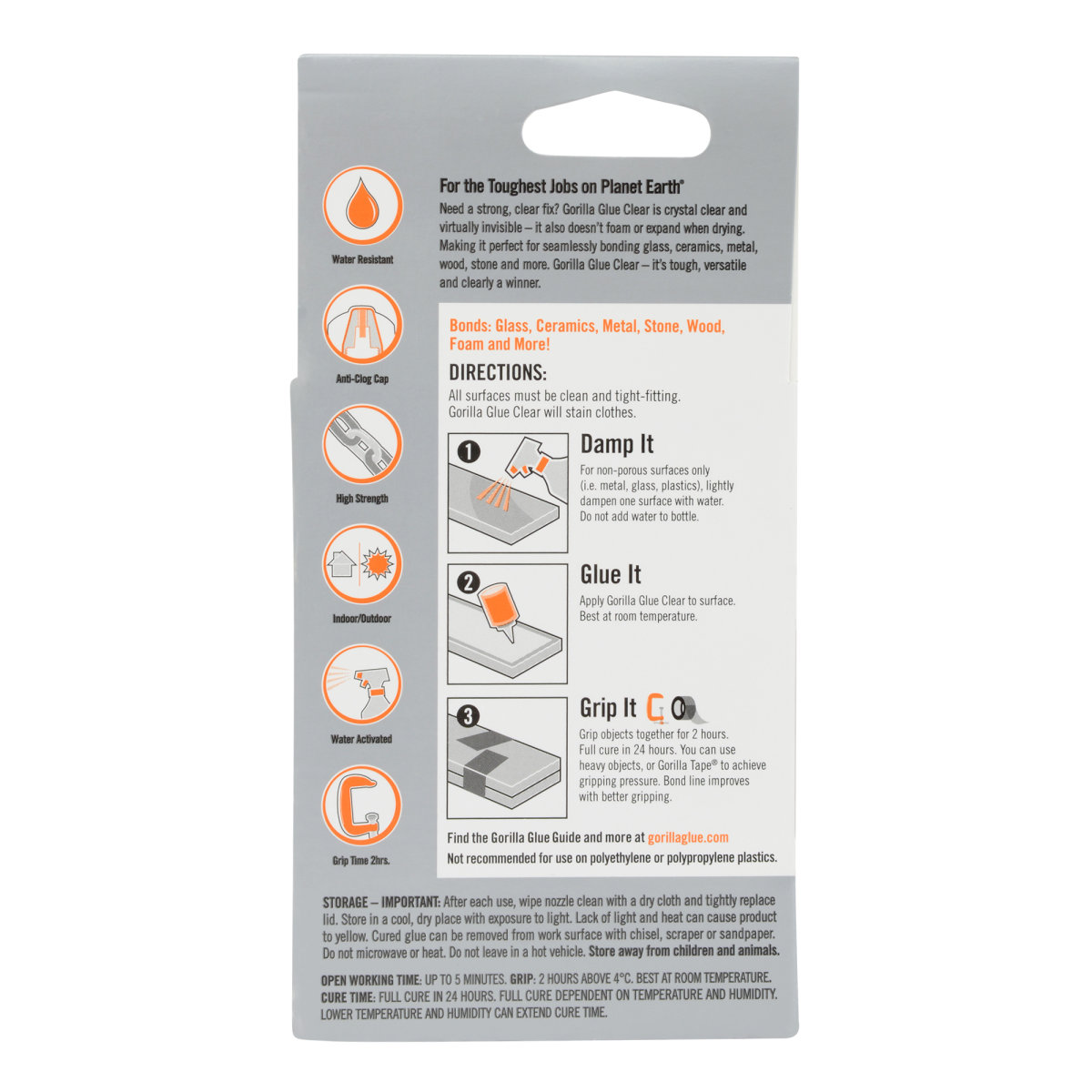 Gorilla Glue Clear 50ml 