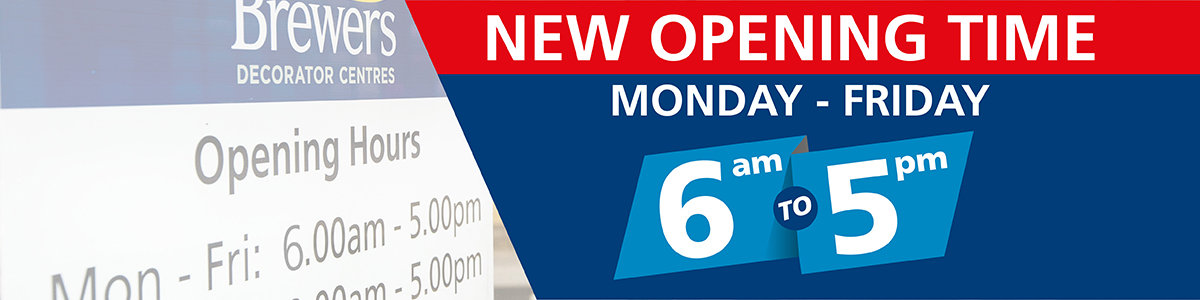 London branches now open at 6am!