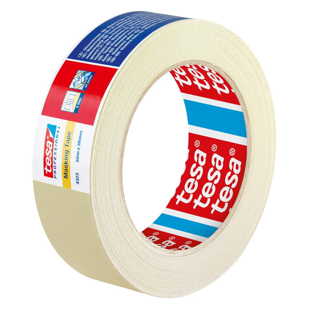 Tesa Indoor Masking Tape 3 day 38mm x 50m