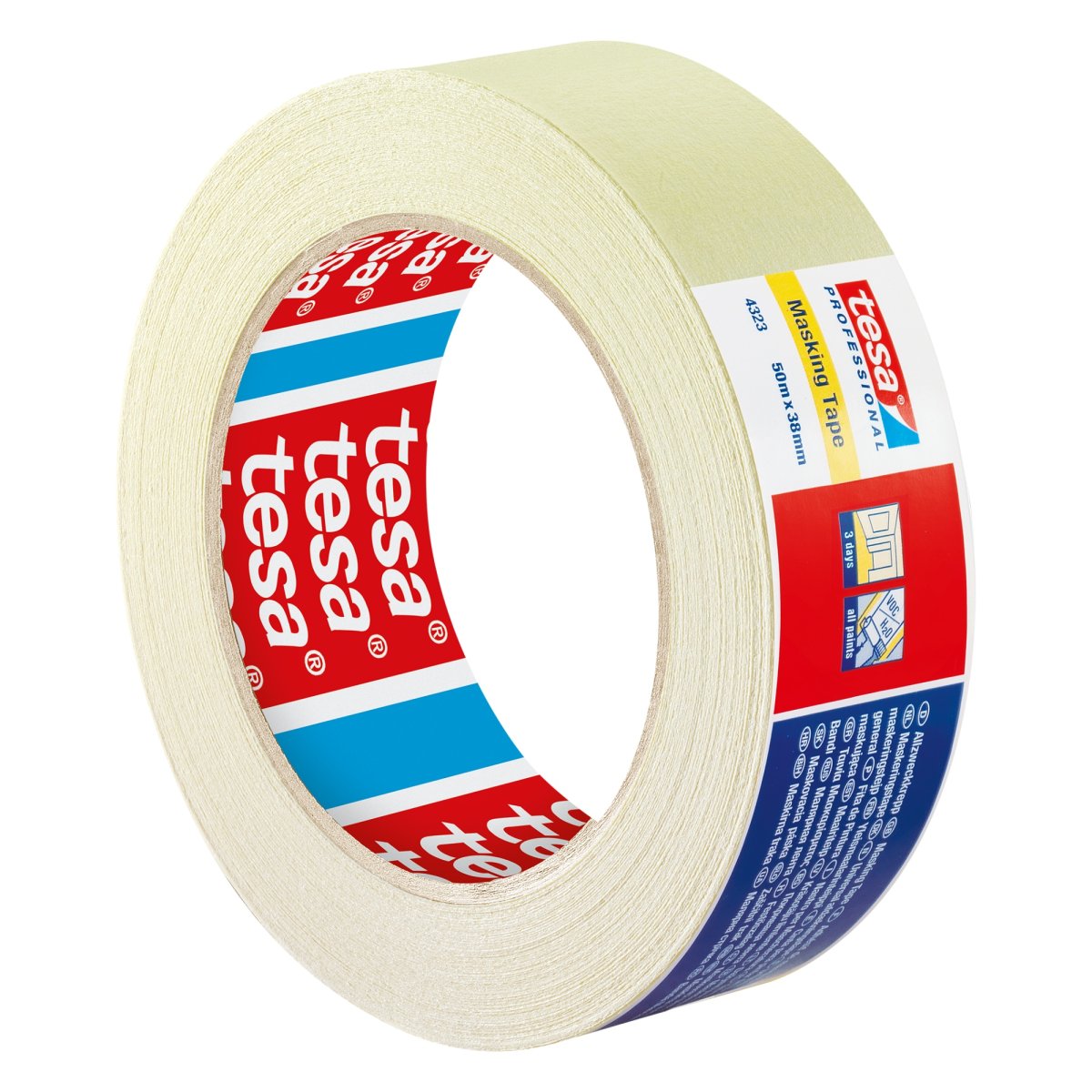 Tesa Indoor Masking Tape 3 day 38mm x 50m