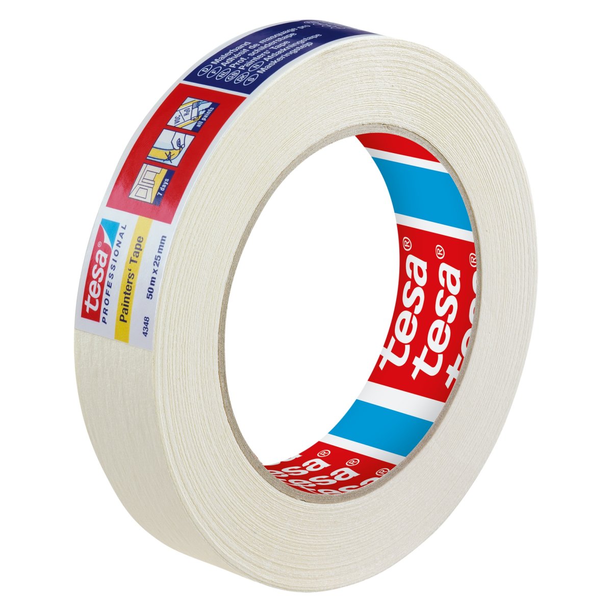 Tesa Indoor Masking Tape 7 day 25mm x 50m