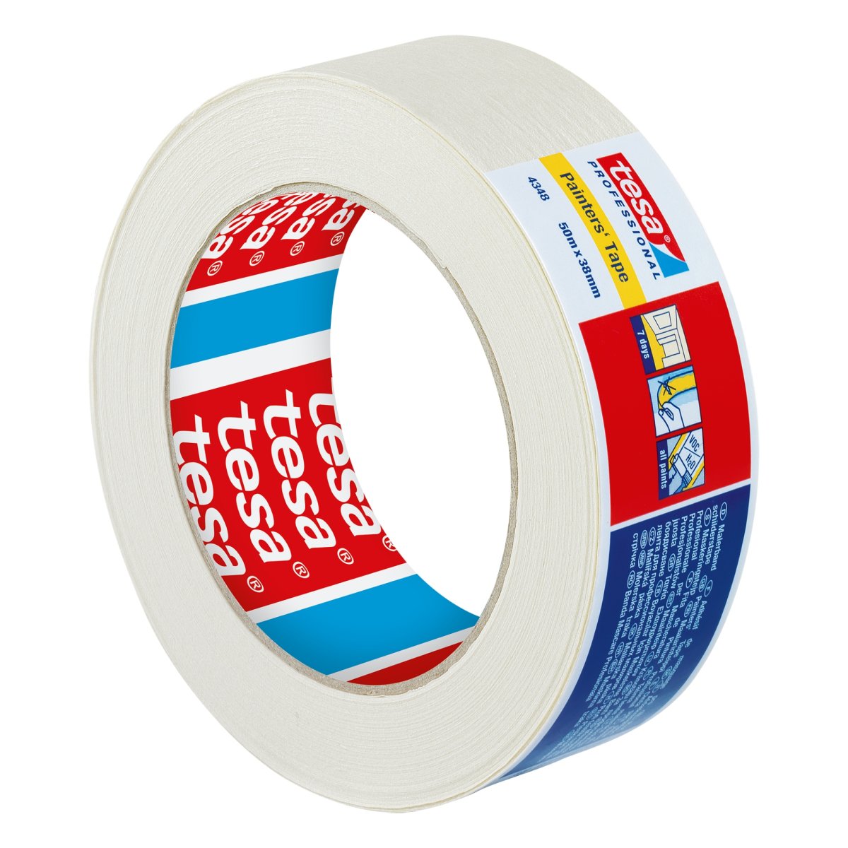 Tesa Indoor Masking Tape 7 day 38mm x 50m
