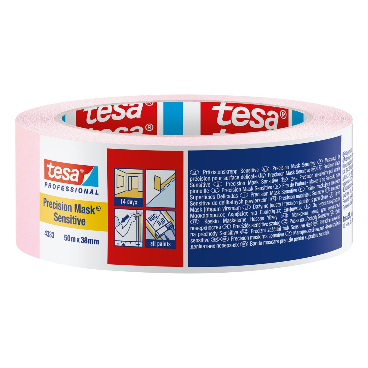 Tesa Precision Sensitive Low Tack Masking Tape 38mm x 50m