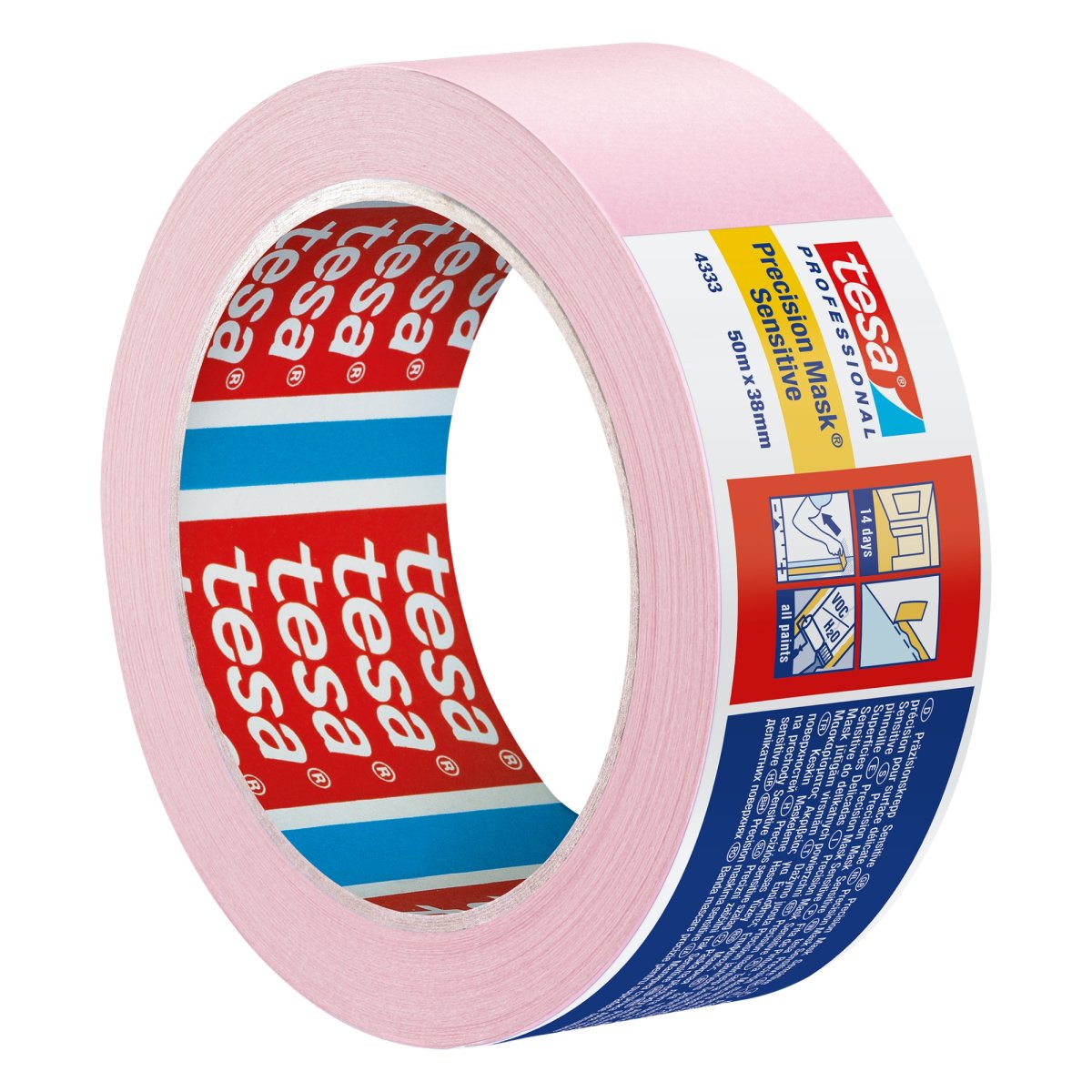 Tesa Precision Sensitive Low Tack Masking Tape 38mm x 50m