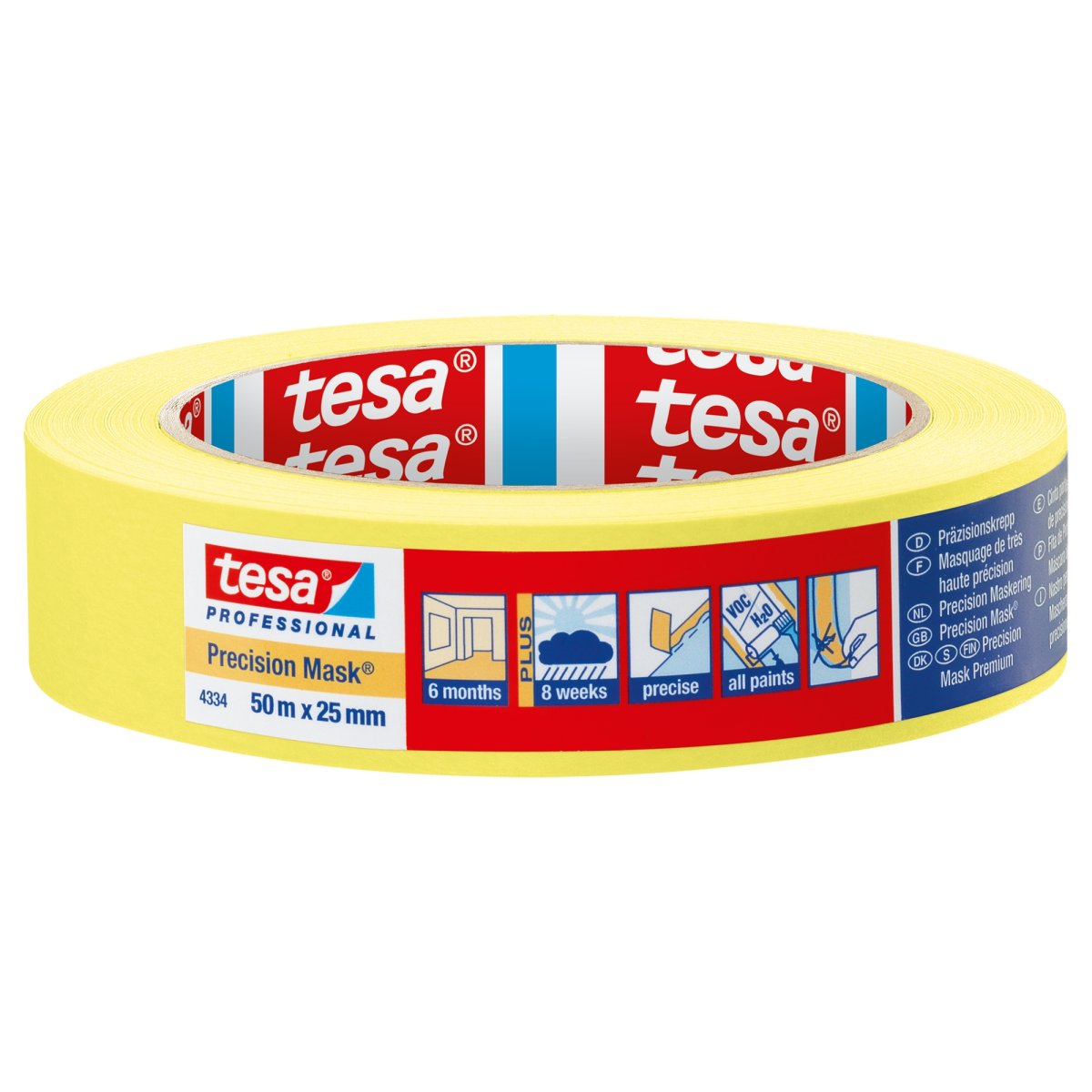 Tesa Precision Masking Tape 25mm x 50m